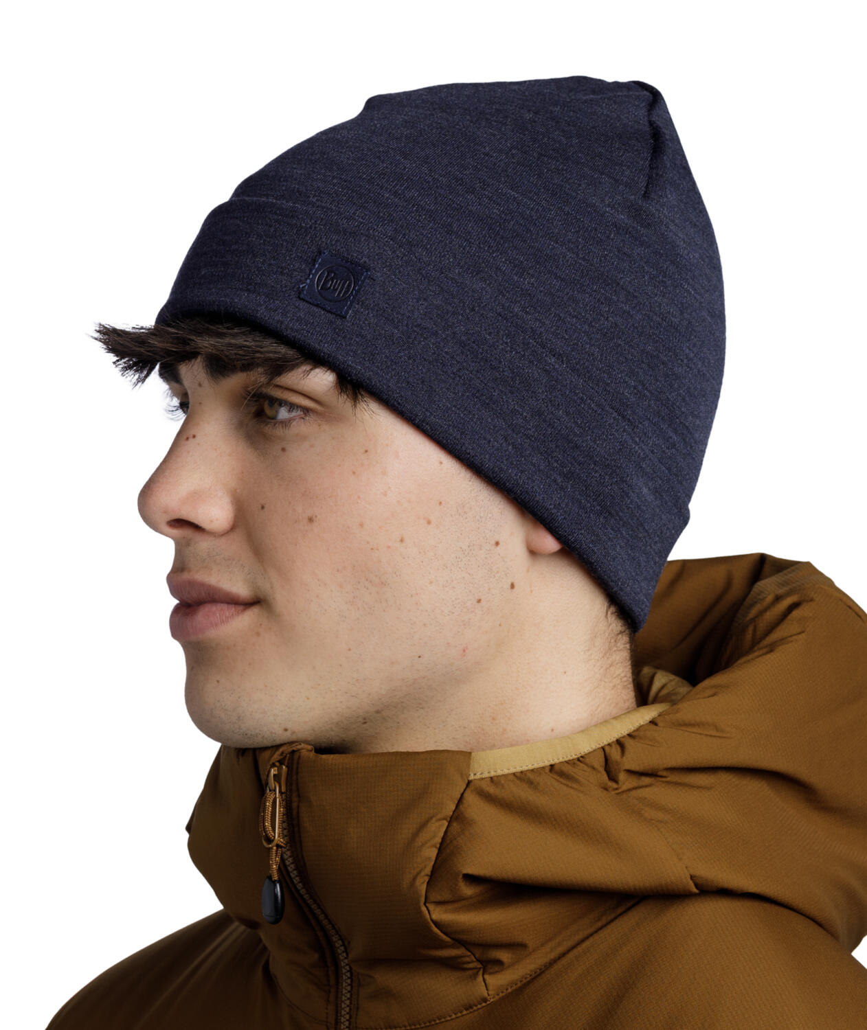 Gorro Merino Heavyweight Unisex Buff Azul ÚNICA 6/7