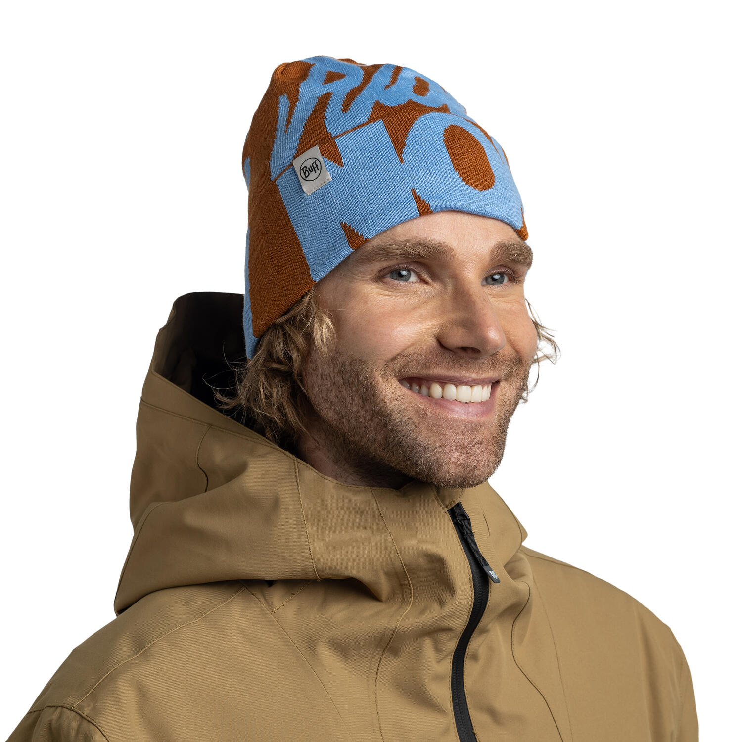 Gorro Knitted Mujer Buff Azul 4/5