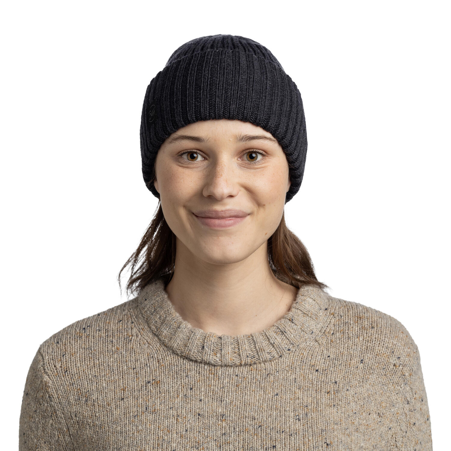 Gorro Knitted Unisex Buff Gris oscuro 5/7