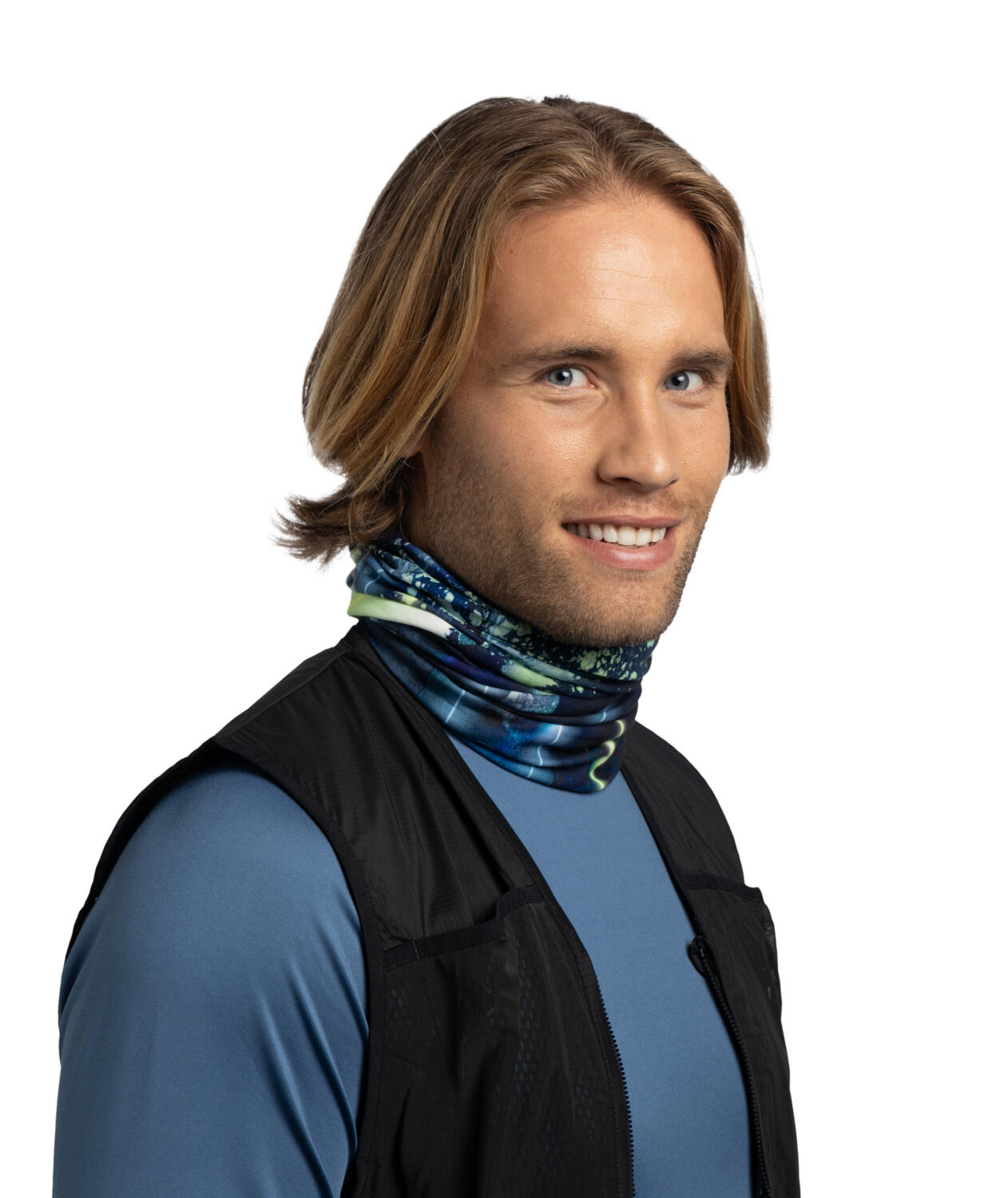 Tour de cou Original EcoStretch Unisex Buff Bleu foncé TAILLE UNIQUE 6/7