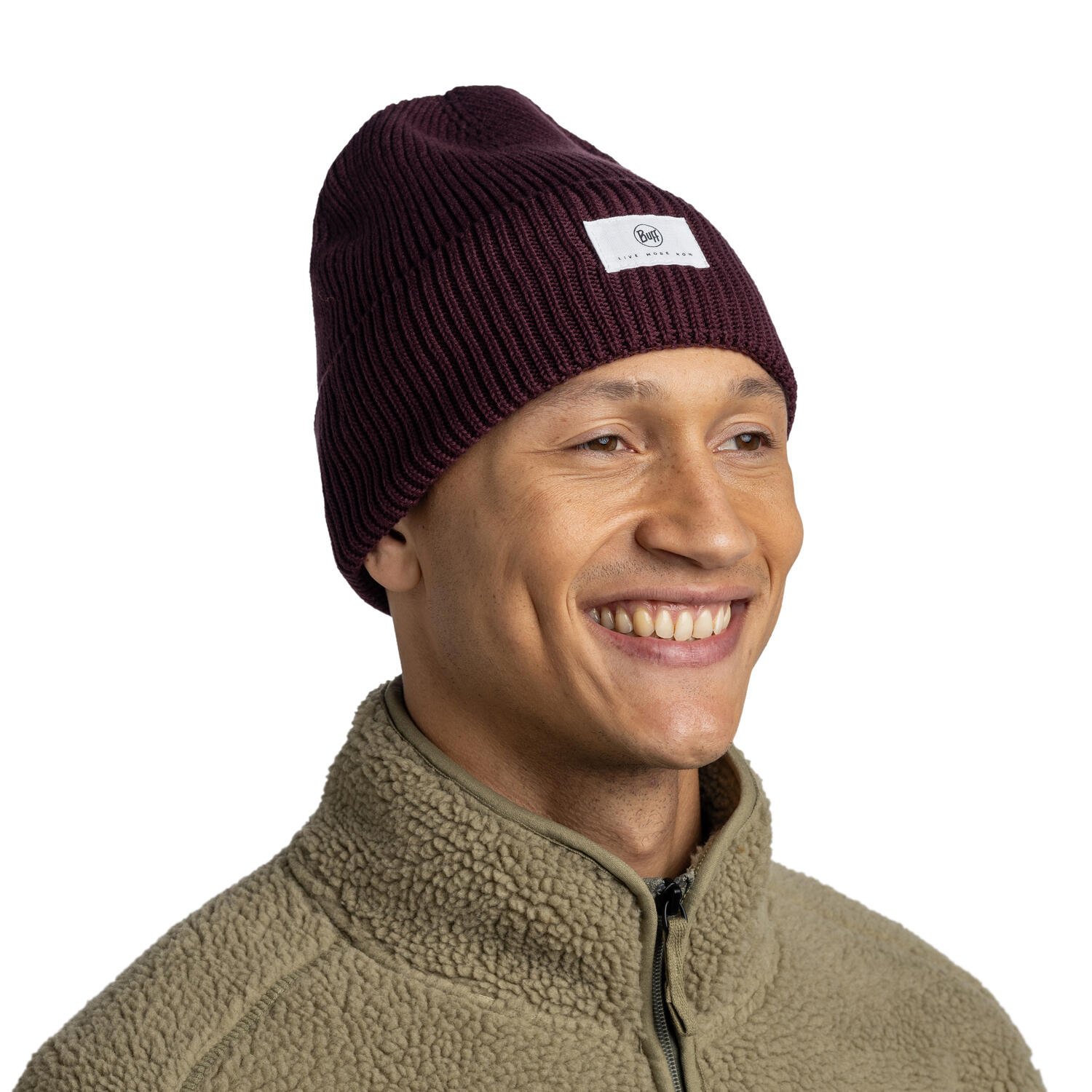 Gorro Knitted Unisex Buff Rojo 5/6