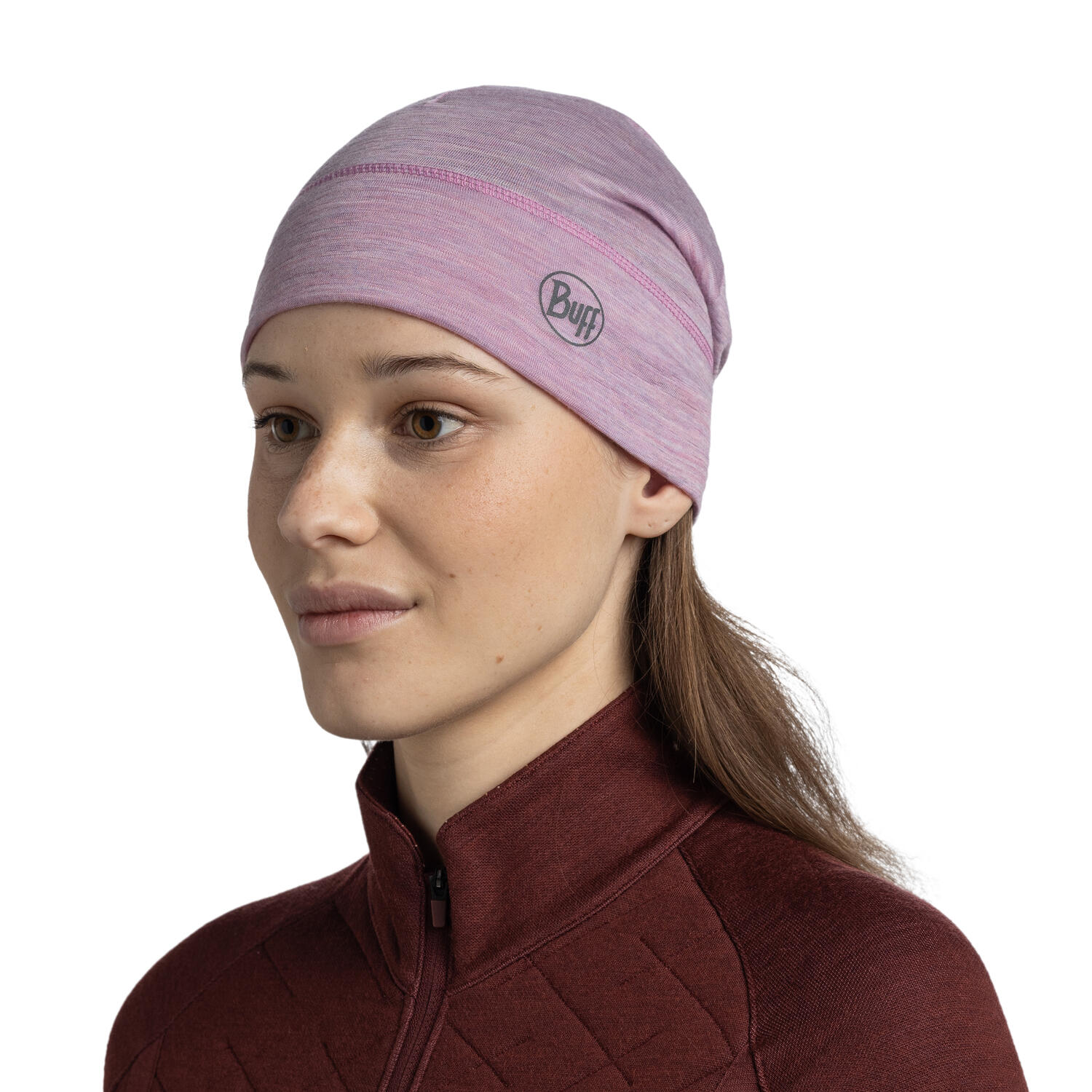 Gorro Merino Lightweight Unisex Buff Rosa ÚNICA 4/5