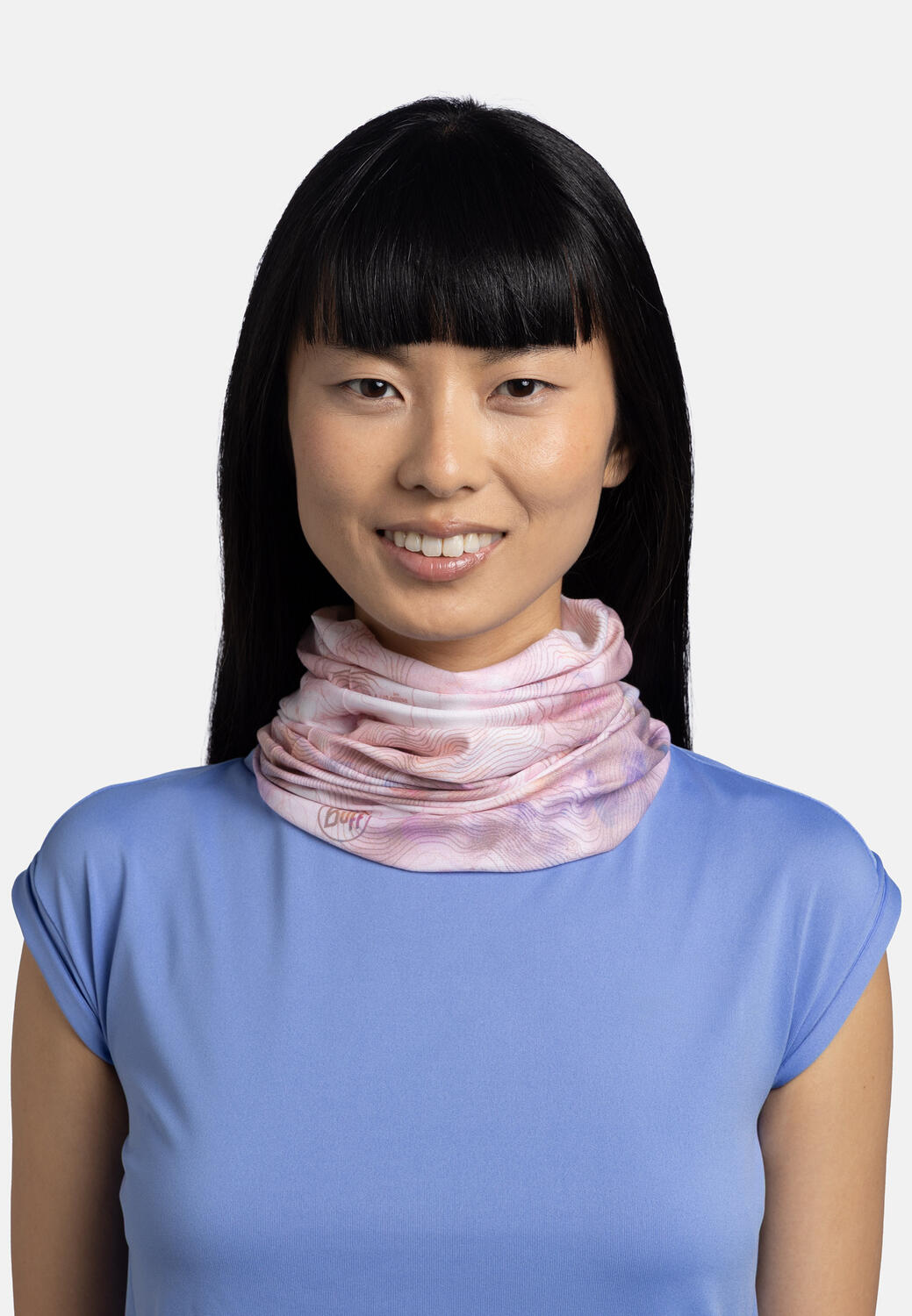 Chusta wielofunkcyjna Buff Coolnet UV Insect Shield - orisa pink azalea 5/7