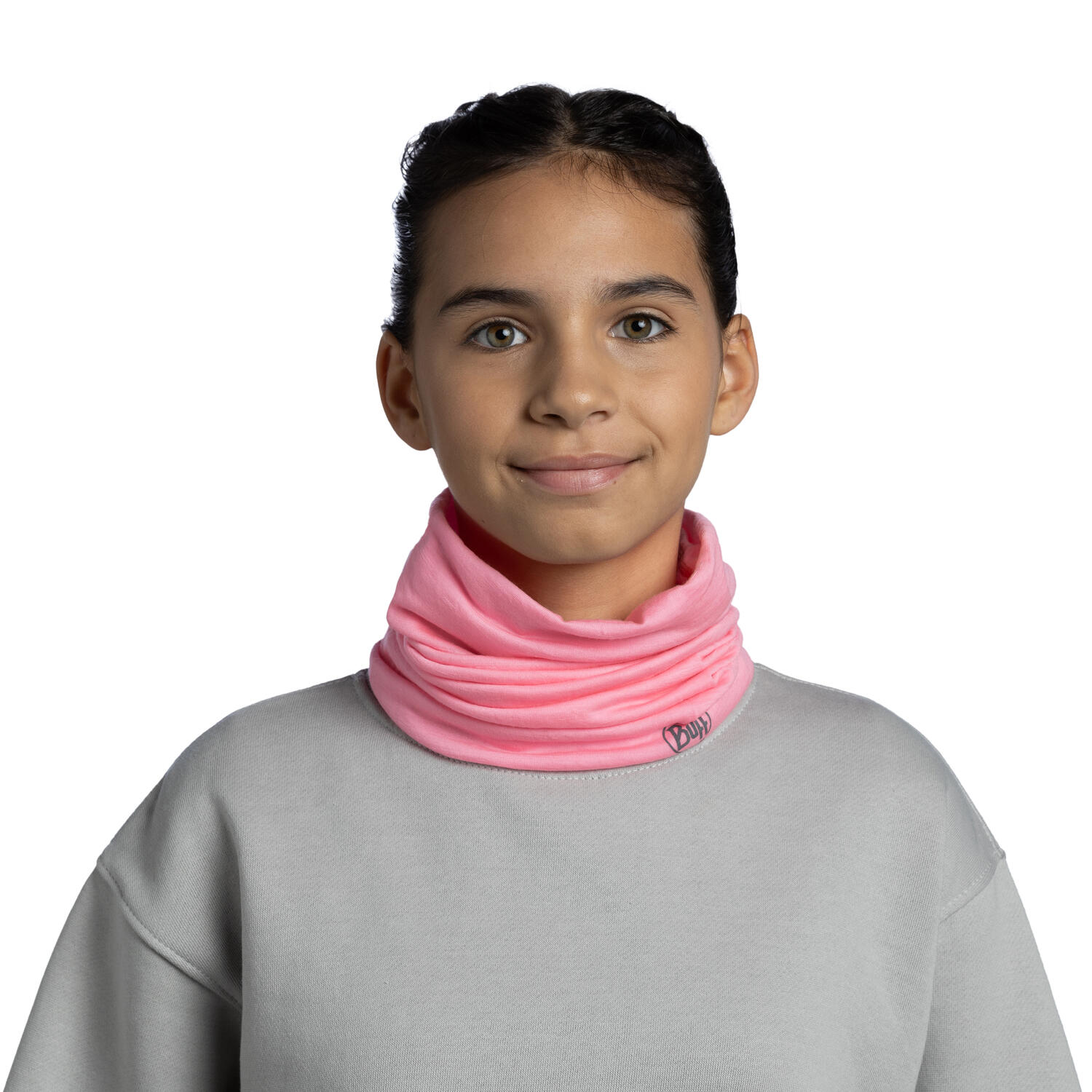 Bandana dziecięca BUFF MERINO LIGHTWEIGHT SOLID 5/7