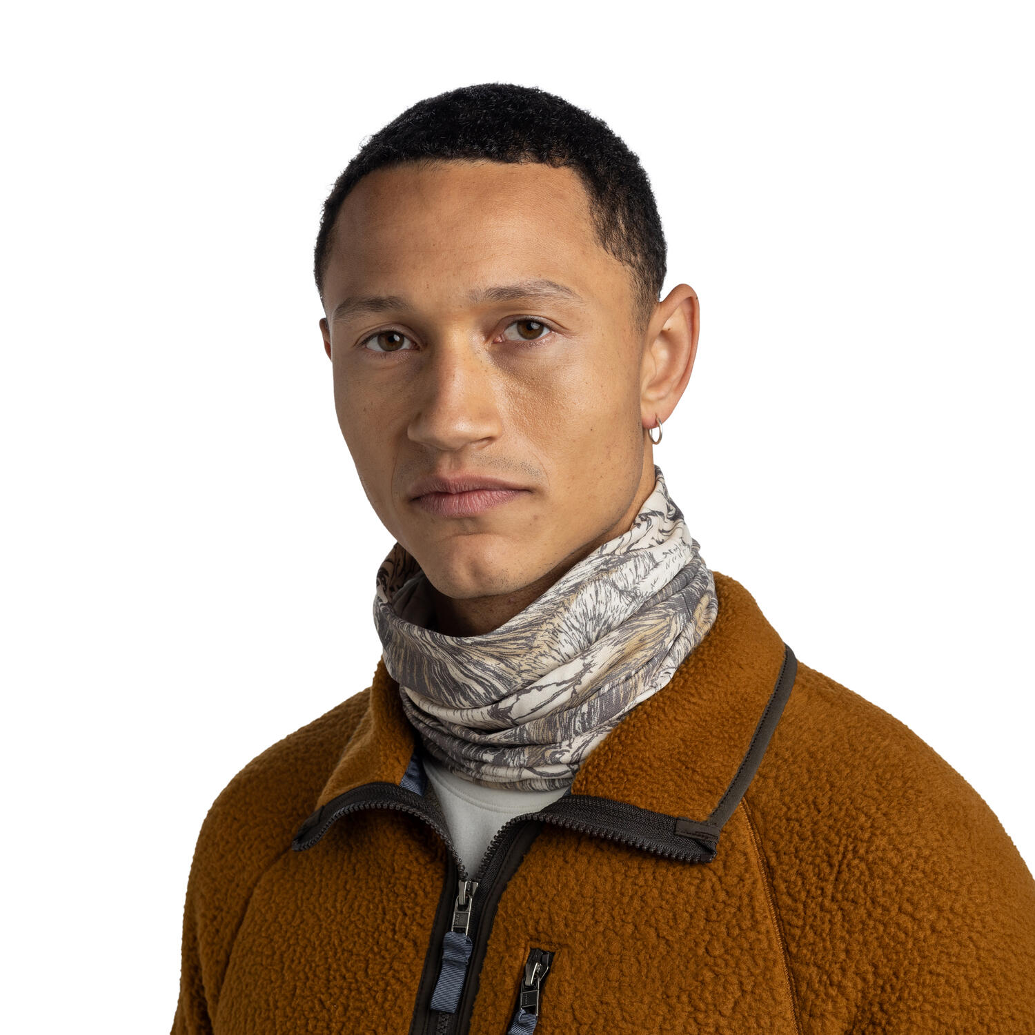 Braga de cuello Original EcoStretch Unisex Buff Marrón 5/7