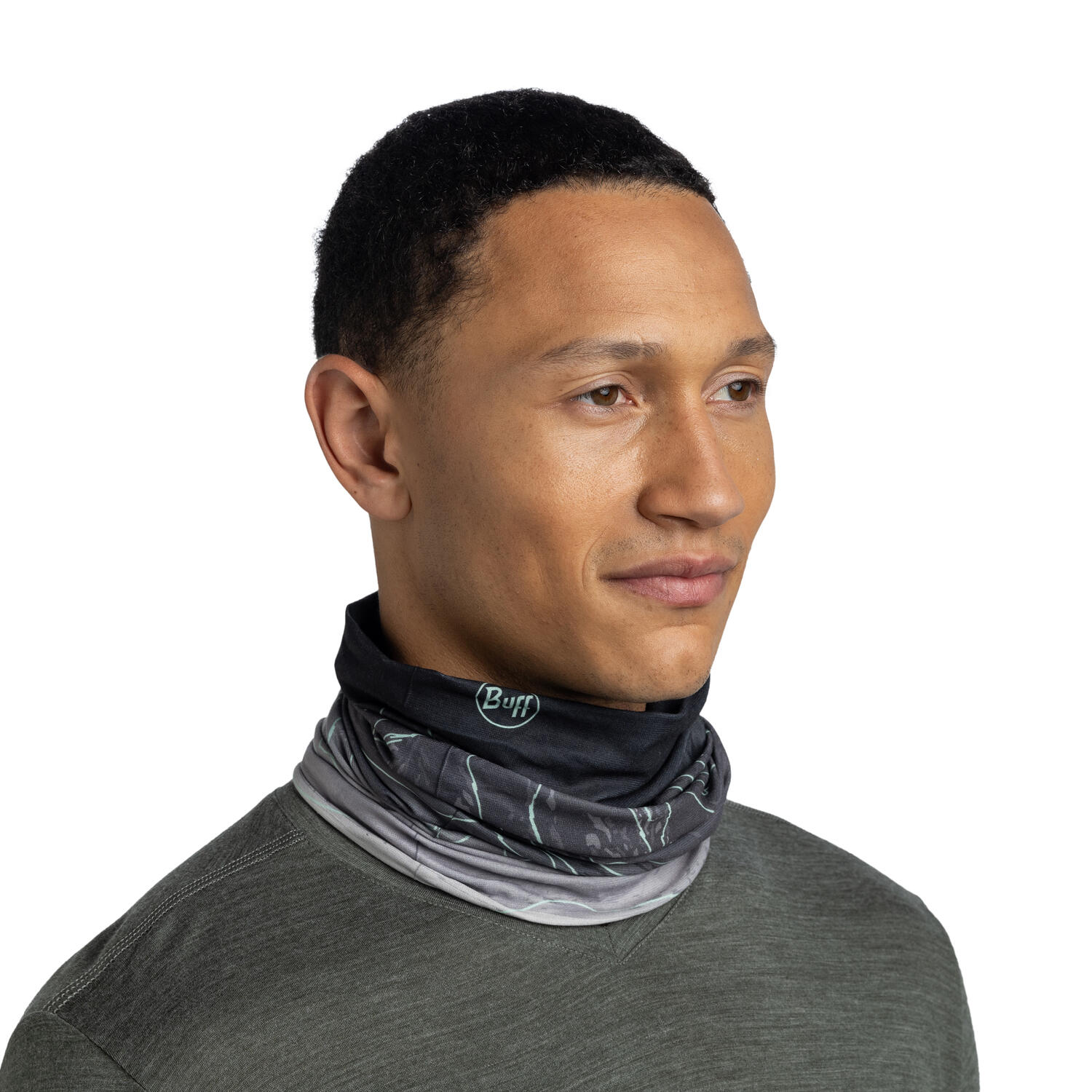 Braga de cuello Original EcoStretch Unisex Buff Gris 6/7