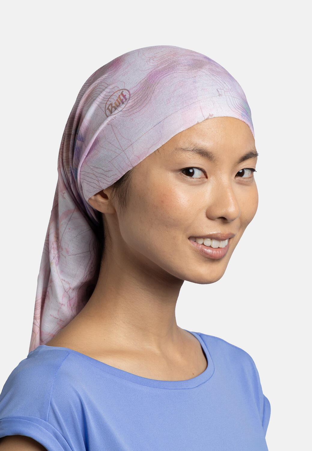 Chusta wielofunkcyjna Buff Coolnet UV Insect Shield - orisa pink azalea 6/7