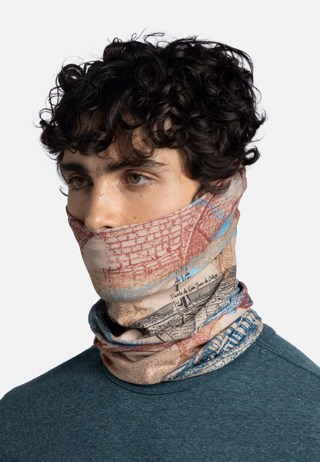 Braga de cuello CoolNet UV® Unisex Buff Blanco 6/7