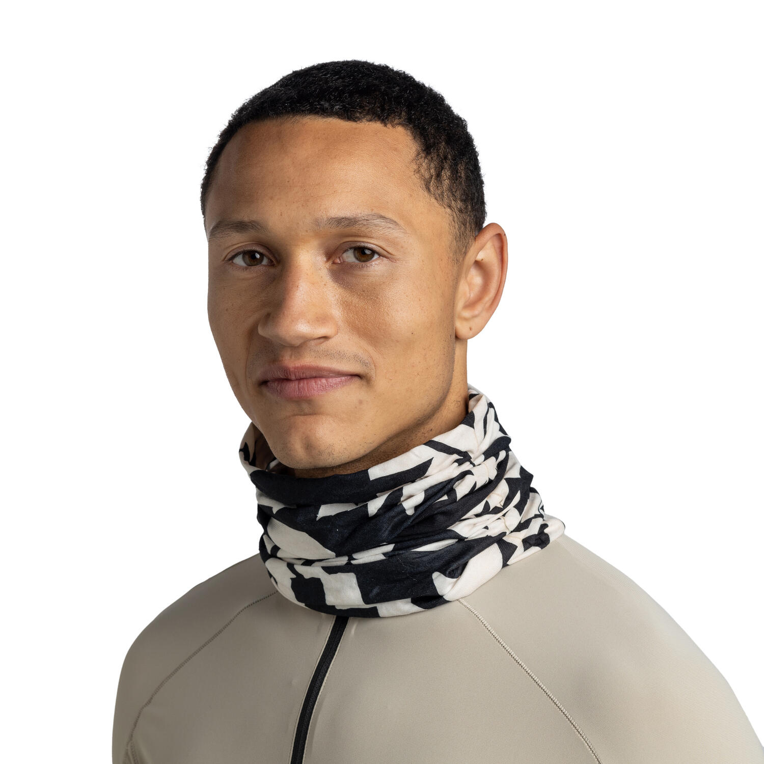 Braga de cuello Original EcoStretch Unisex Buff Negro 5/7