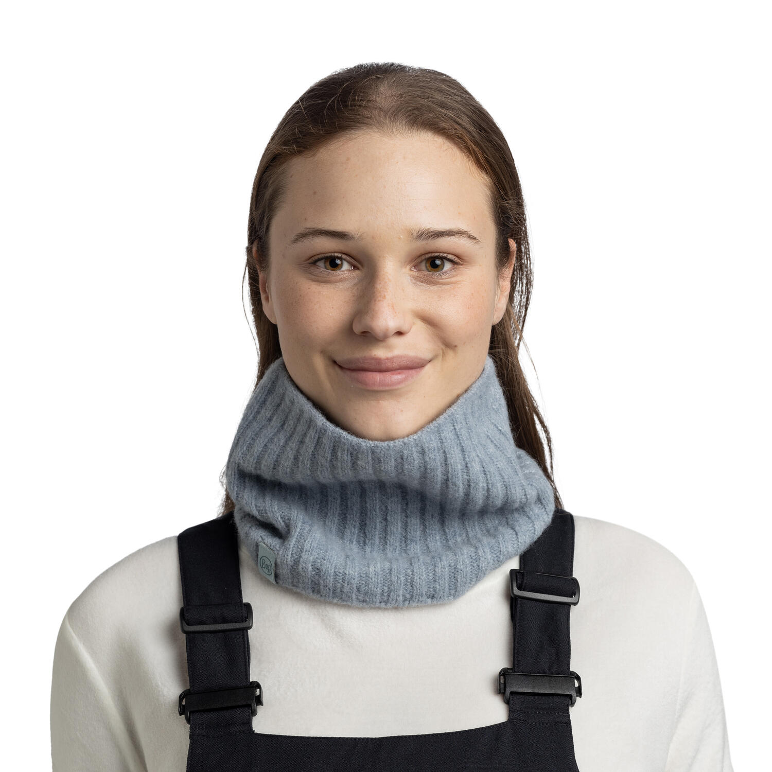 Cache-cou tricoté Unisex Buff Bleu TAILLE UNIQUE 5/7