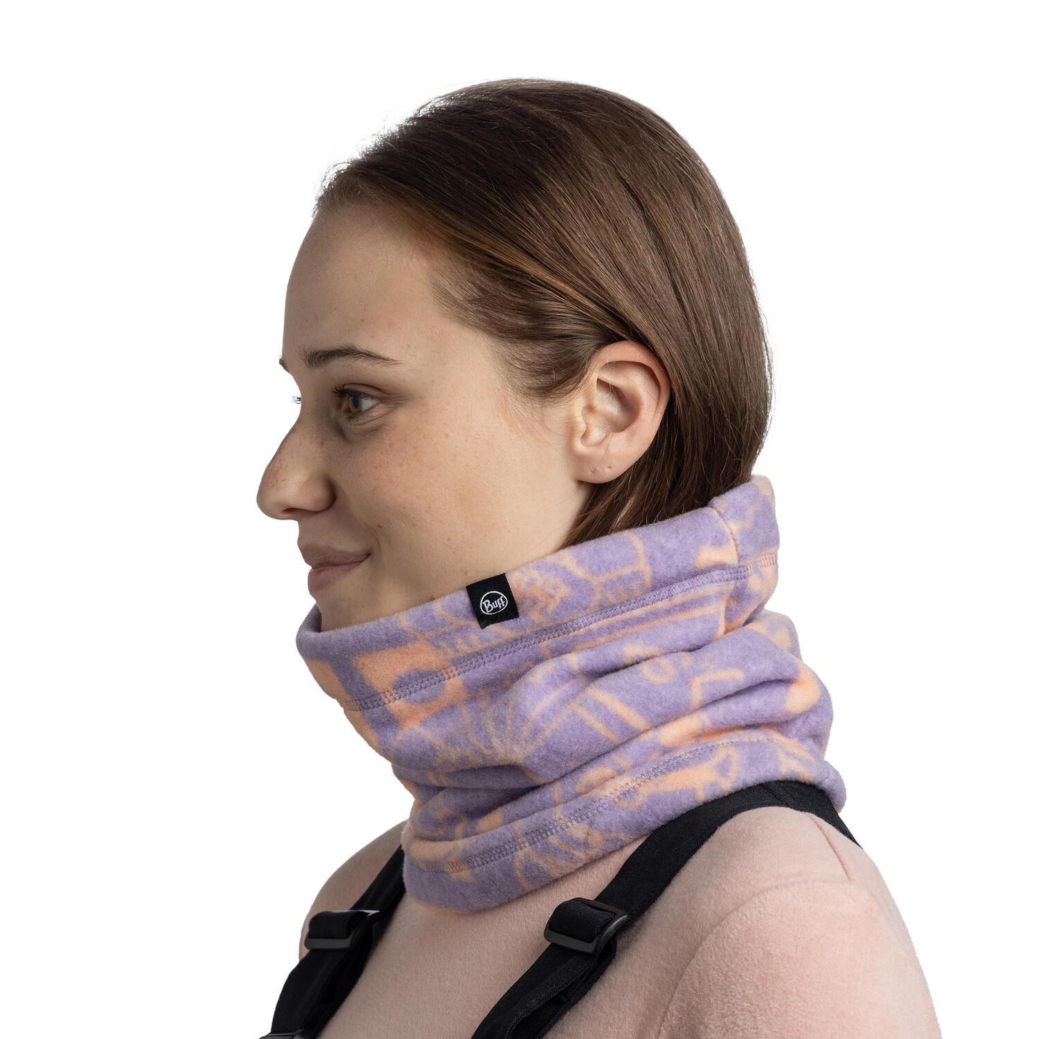 Braga de cuello Polar Prints Unisex Buff Morado 6/7