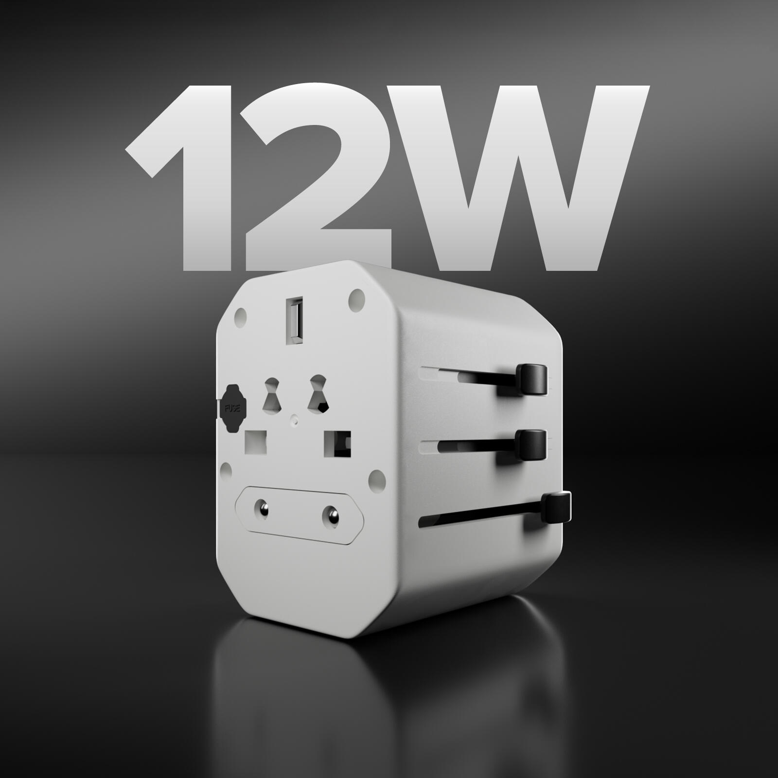 Adaptateur universel de voyage Europe, Amérique, Asie, Afrique 2/7