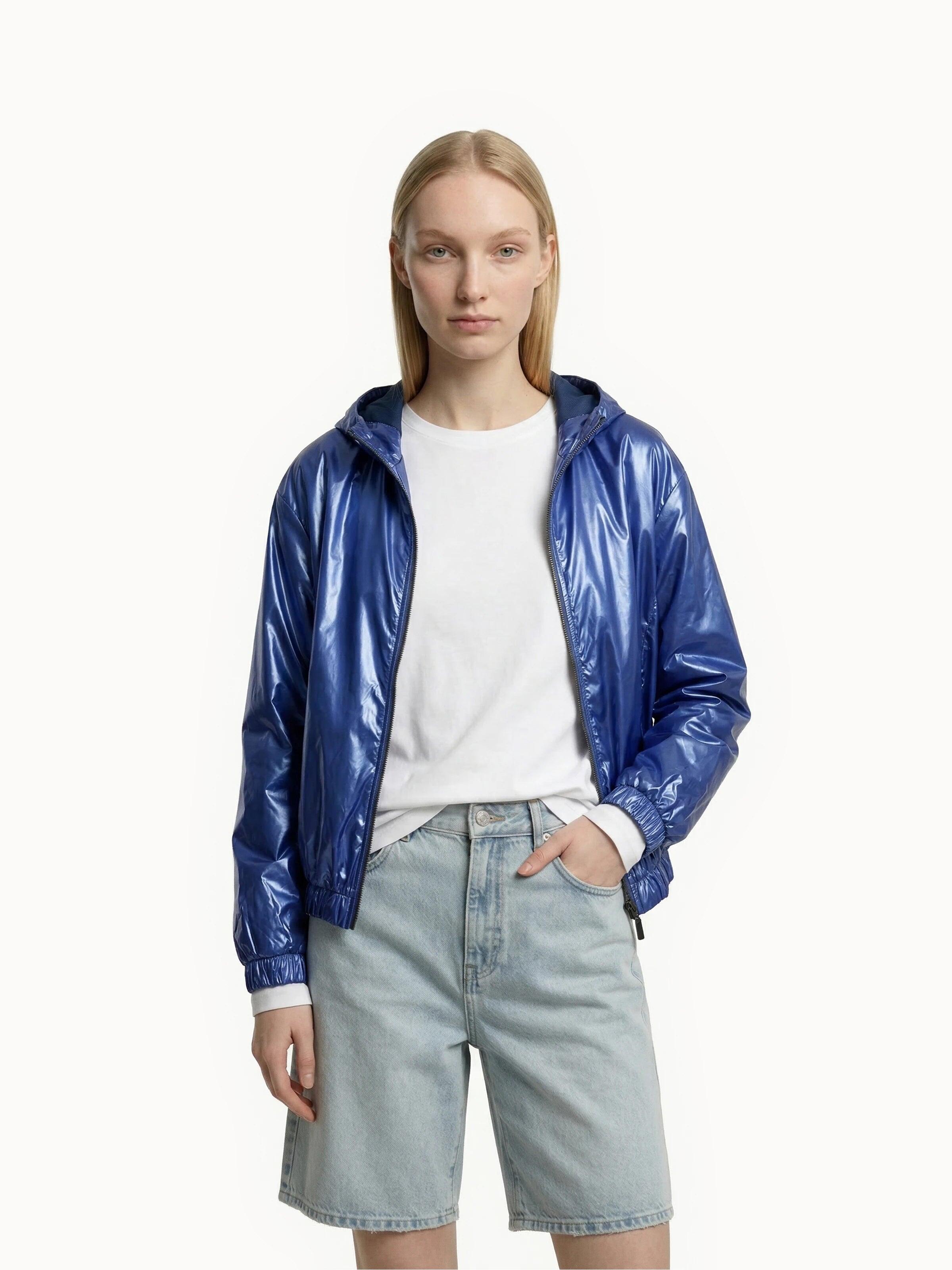 Veste de pluie déperlante effet métallisé Contemporain 3/7