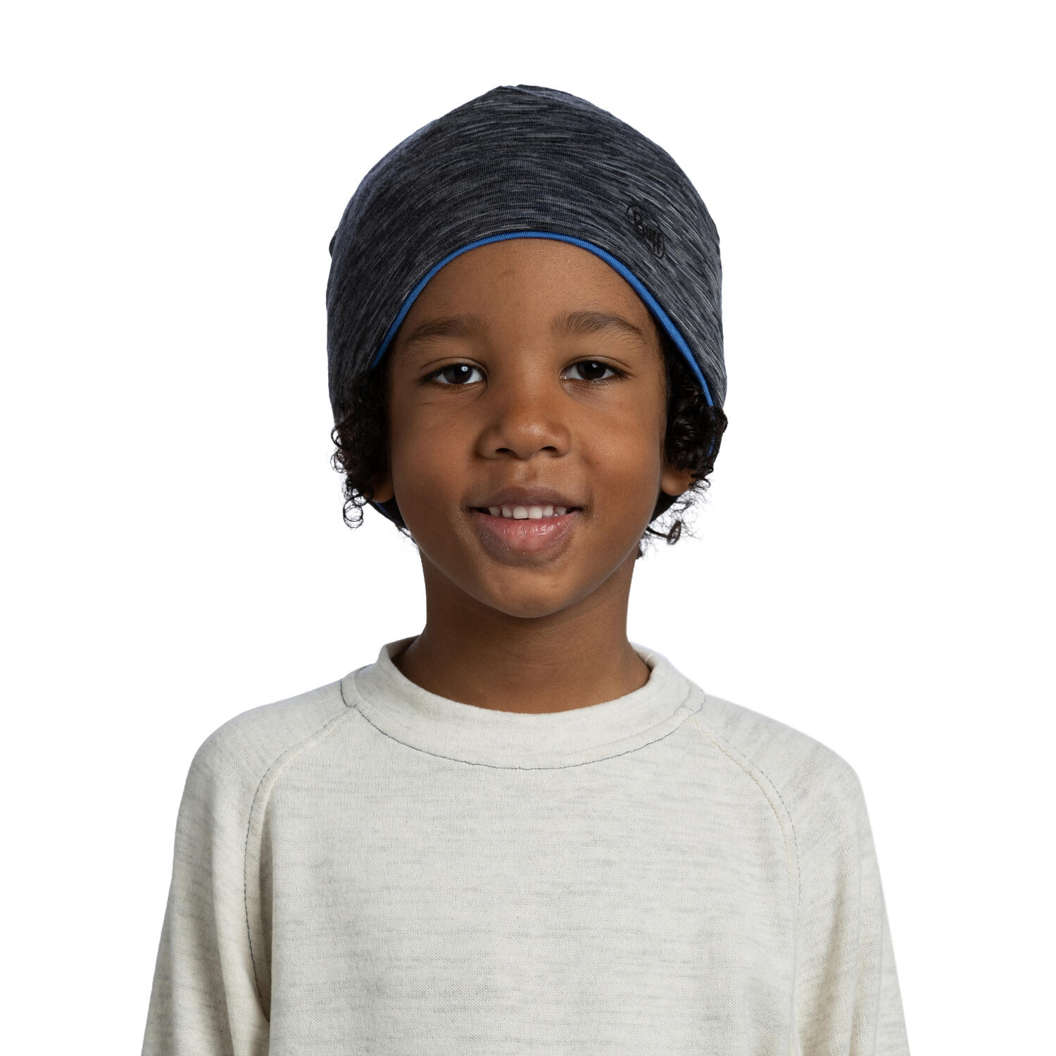 Gorro reversible LW Merino Unisex Buff Azul 5/7