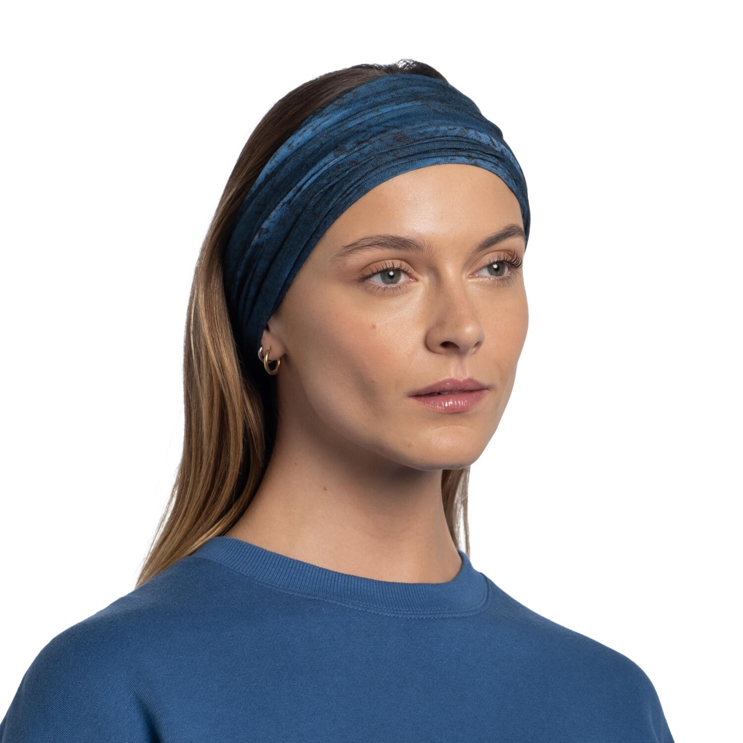 Braga de cuello Original EcoStretch Unisex Buff Azul oscuro 2/7