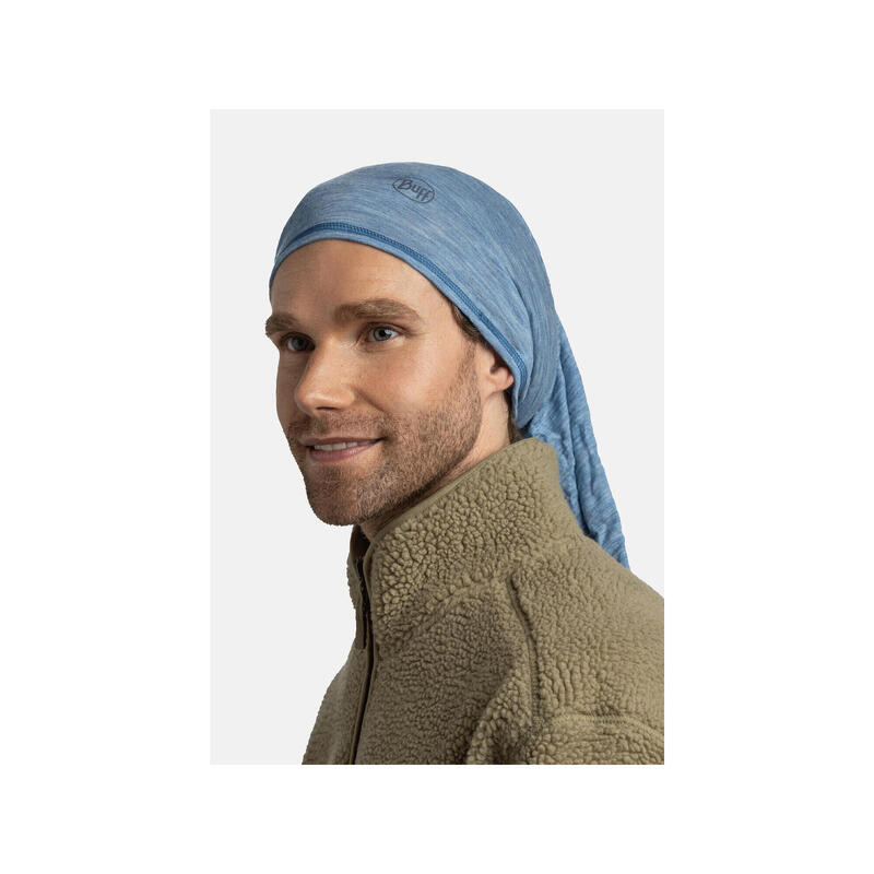 Chusta wielofunkcyjna Buff Lightweight Merino Wool - solid lake blue