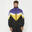 Femei Running Giacca Loose Traspirant cu Cappuccio Negru-Ocra