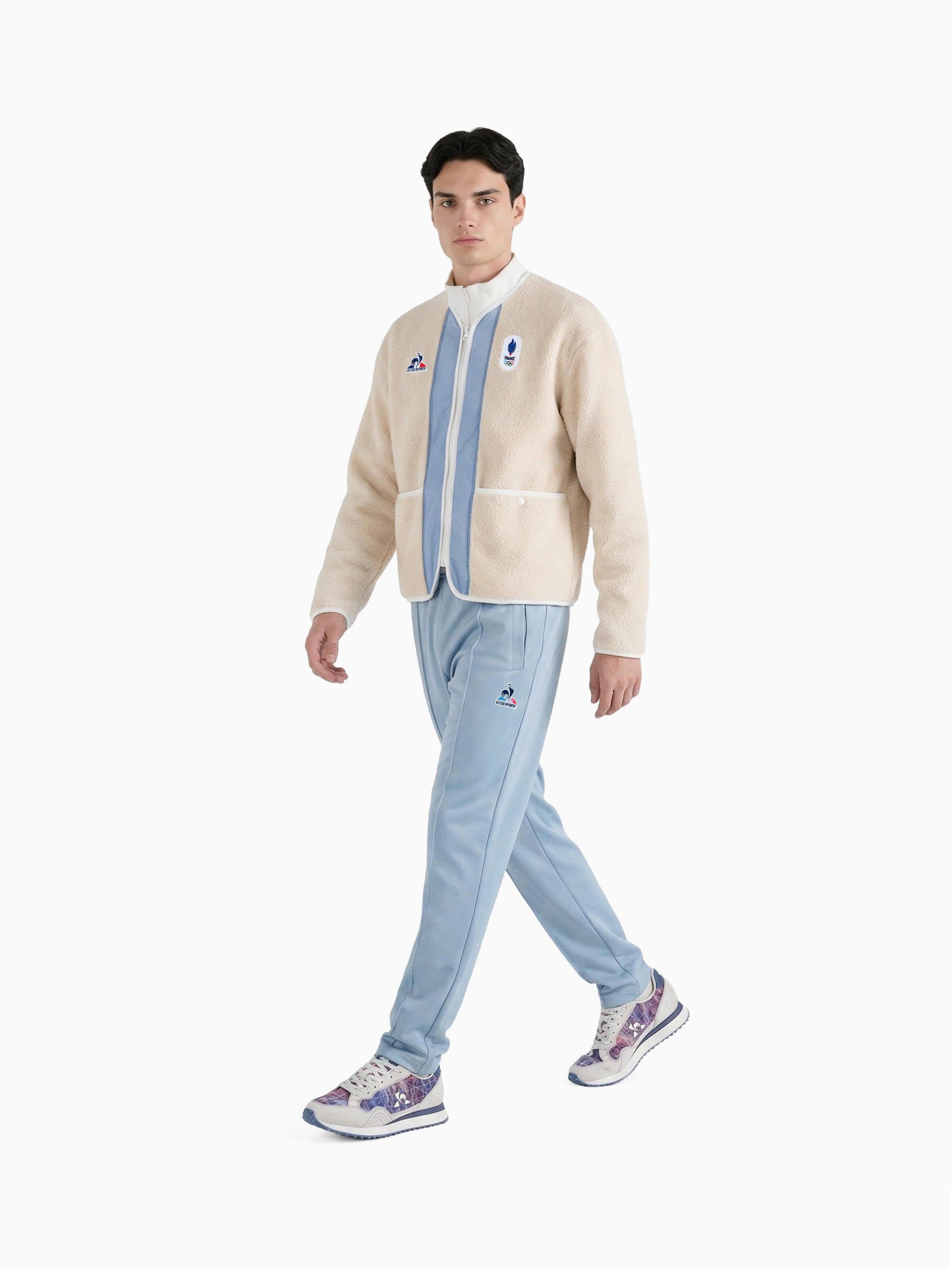 Veste zippée Équipe de France Olympique 2026 en polaire JO EQUIPE DE FRANCE 5/5