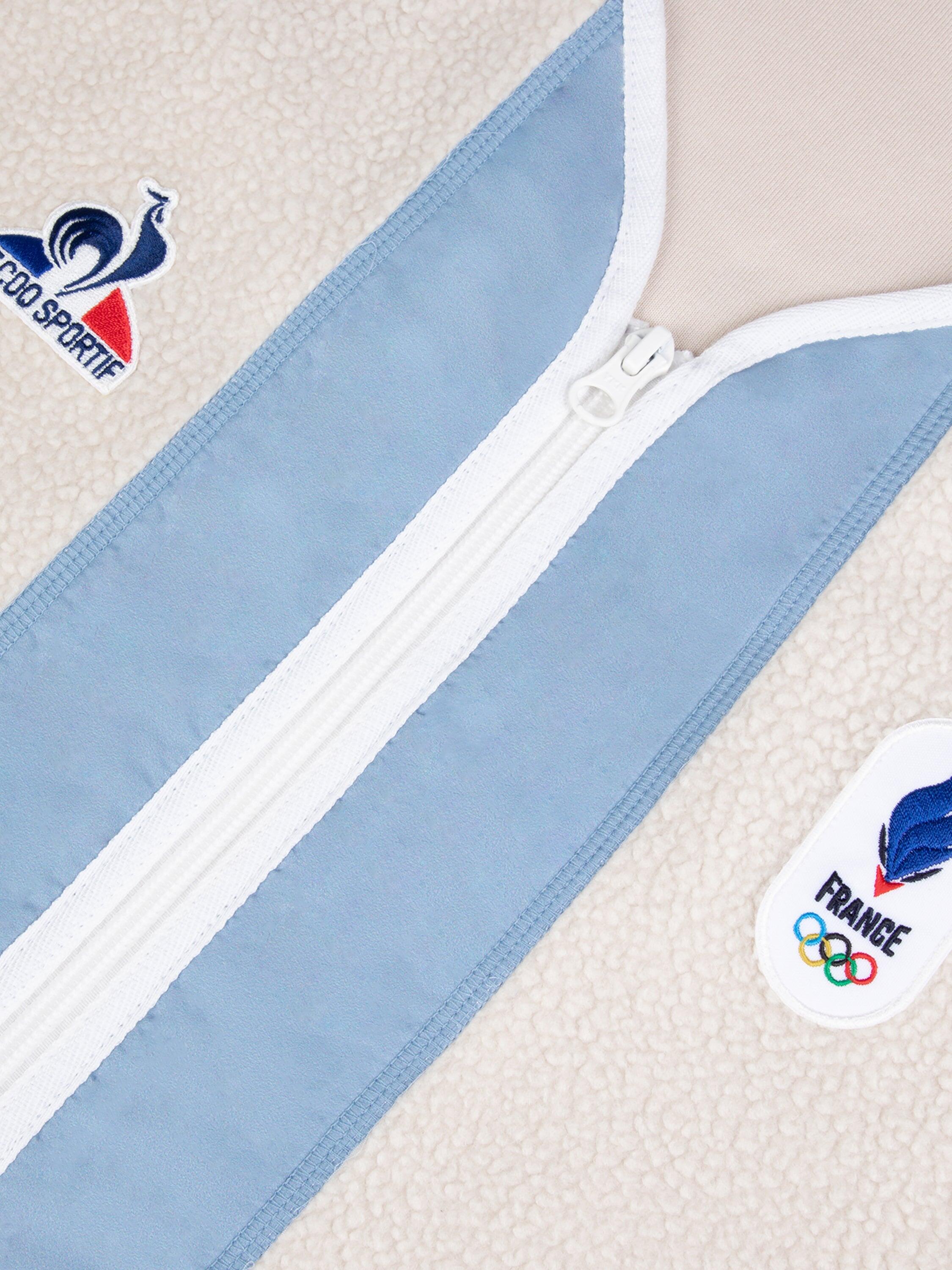 Veste zippée Équipe de France Olympique 2026 en polaire JO EQUIPE DE FRANCE 4/5