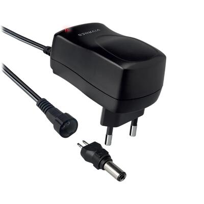Universele voeding, eu-stekker ac/dc 3-12v, 6-in-1, zwart