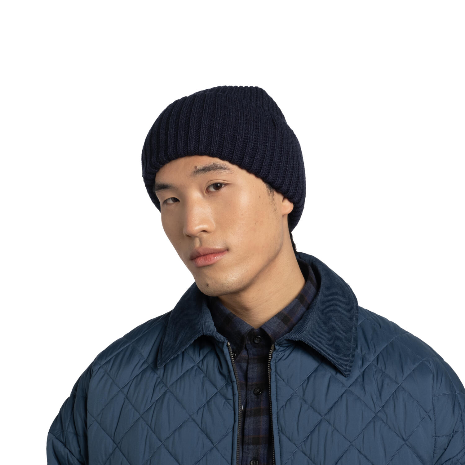 Gorro Knitted Unisex Buff Azul oscuro ÚNICA 5/7
