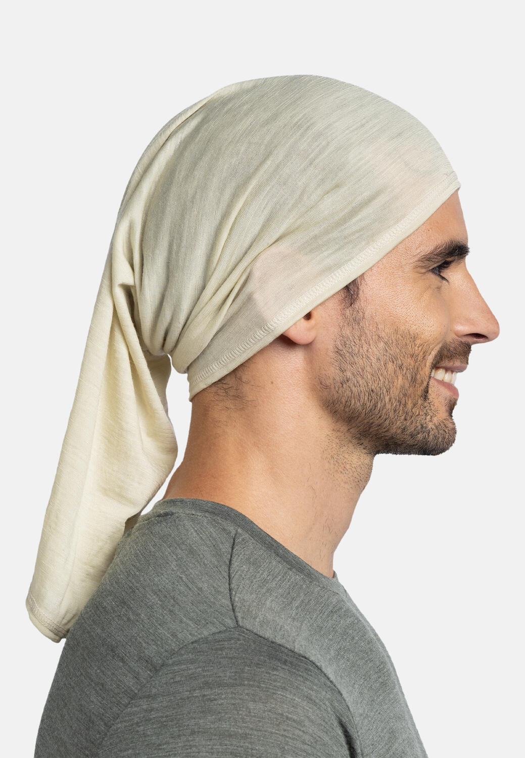 Braga de cuello Merino Lightweight Unisex Buff Verde 5/7