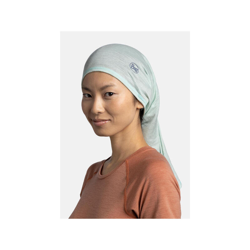 Chusta wielofunkcyjna Buff Lightweight Merino Wool - solid seagrove green