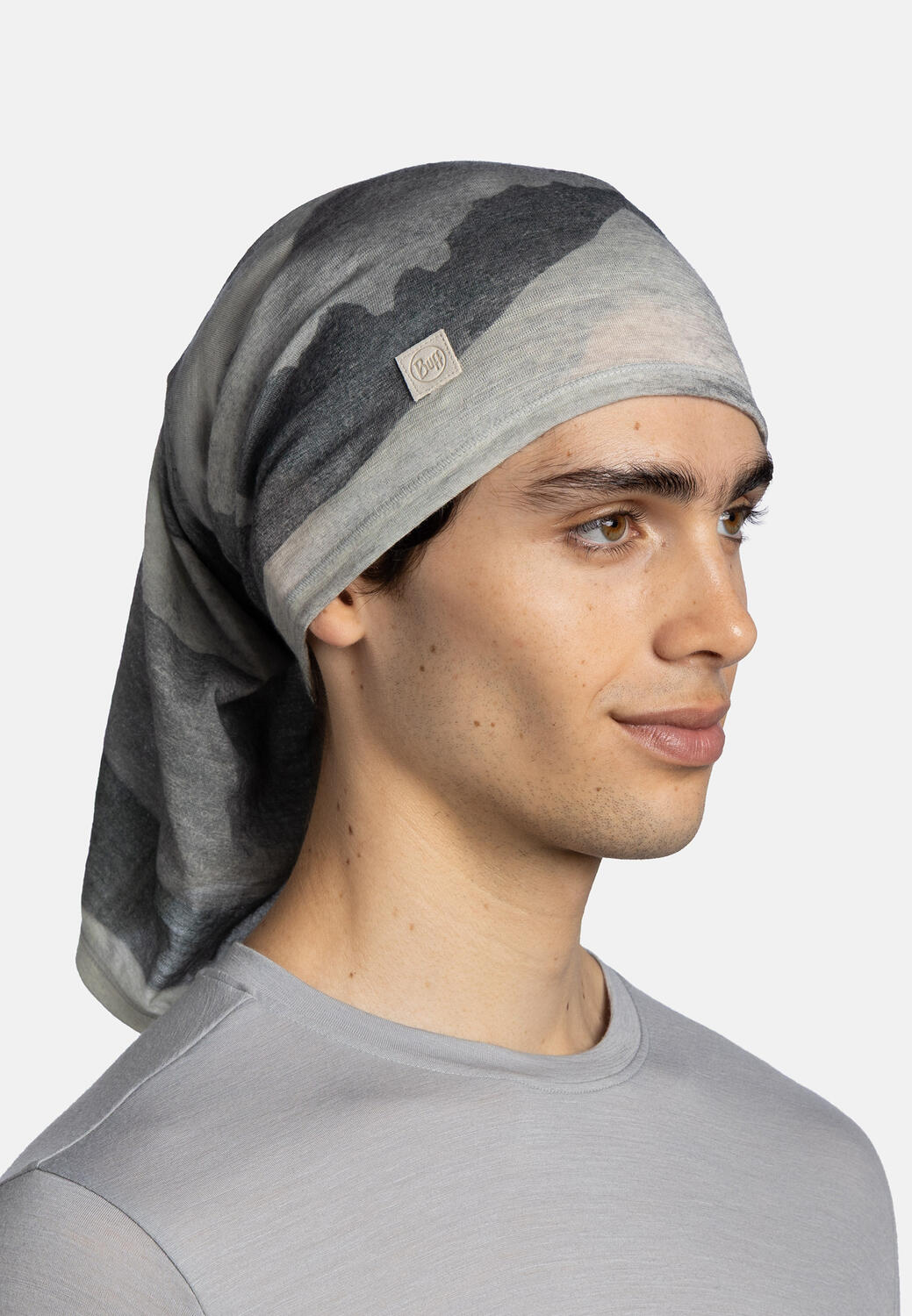 Komin chusta wielofunkcyjna z wełny merino lightweight 6/7