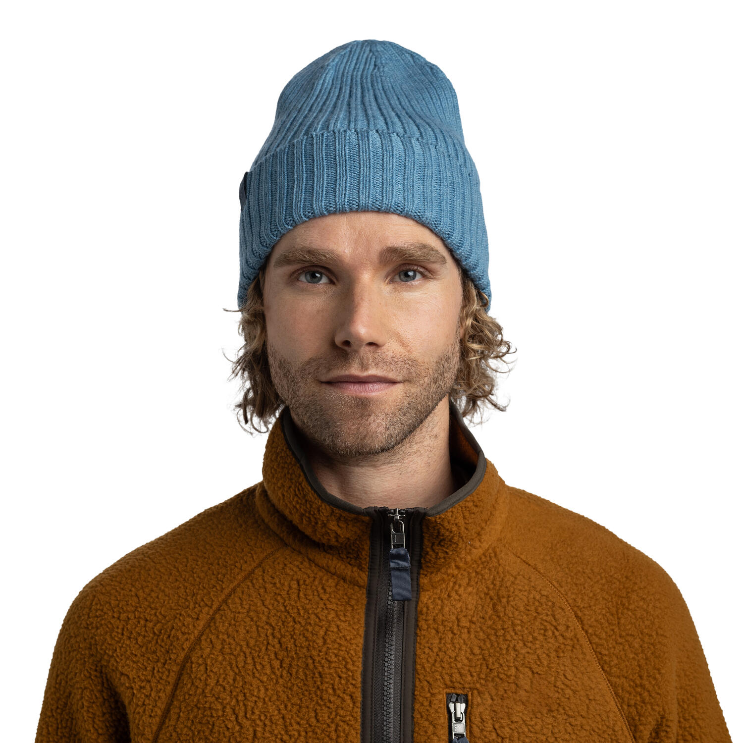 Gorro Knitted Unisex Buff Azul 5/7