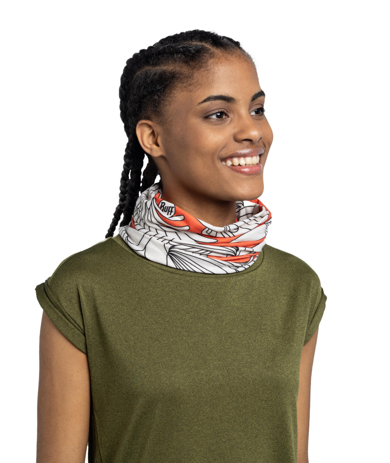 Tour de cou CoolNet UV® Unisex Buff Rouge TAILLE UNIQUE 4/7