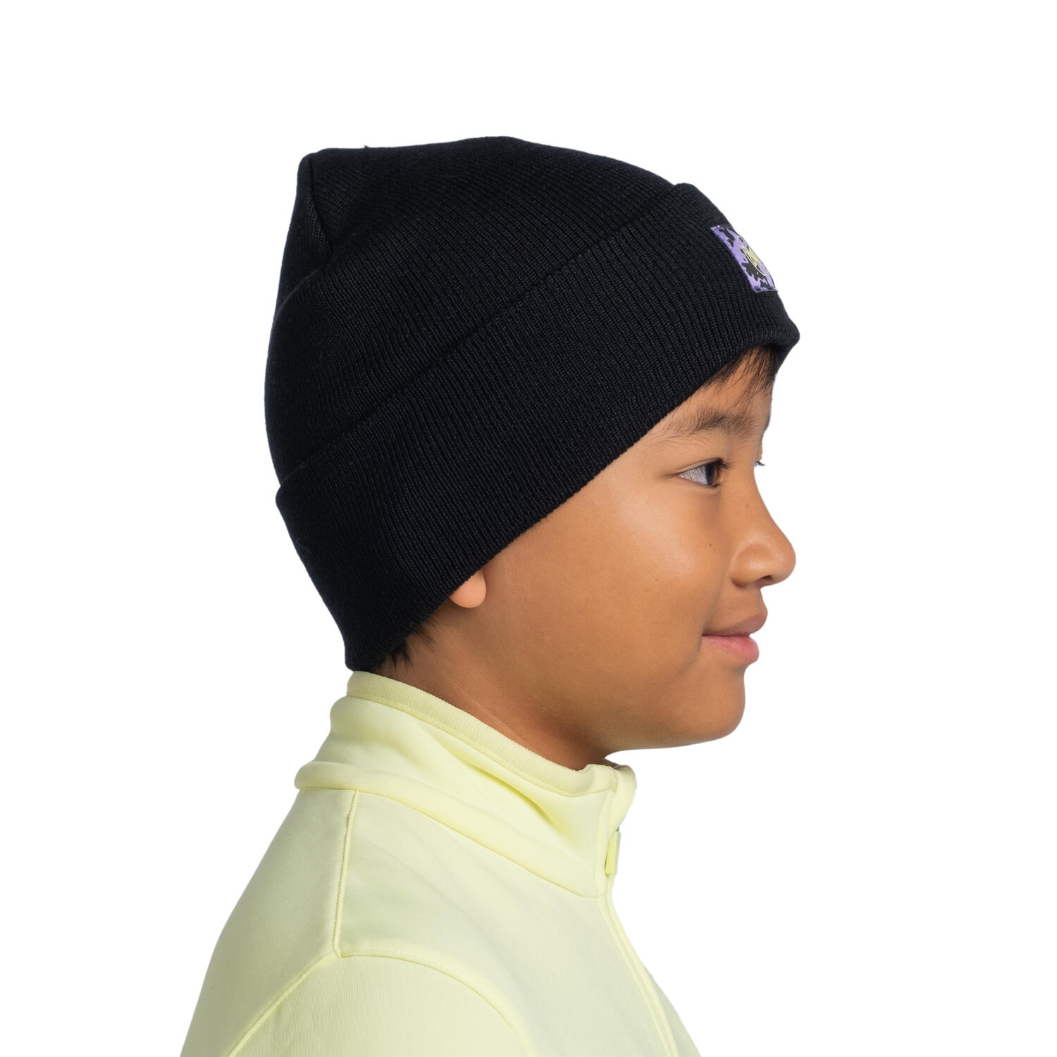 Gorro Knitted Unisex Buff Negro 2/5