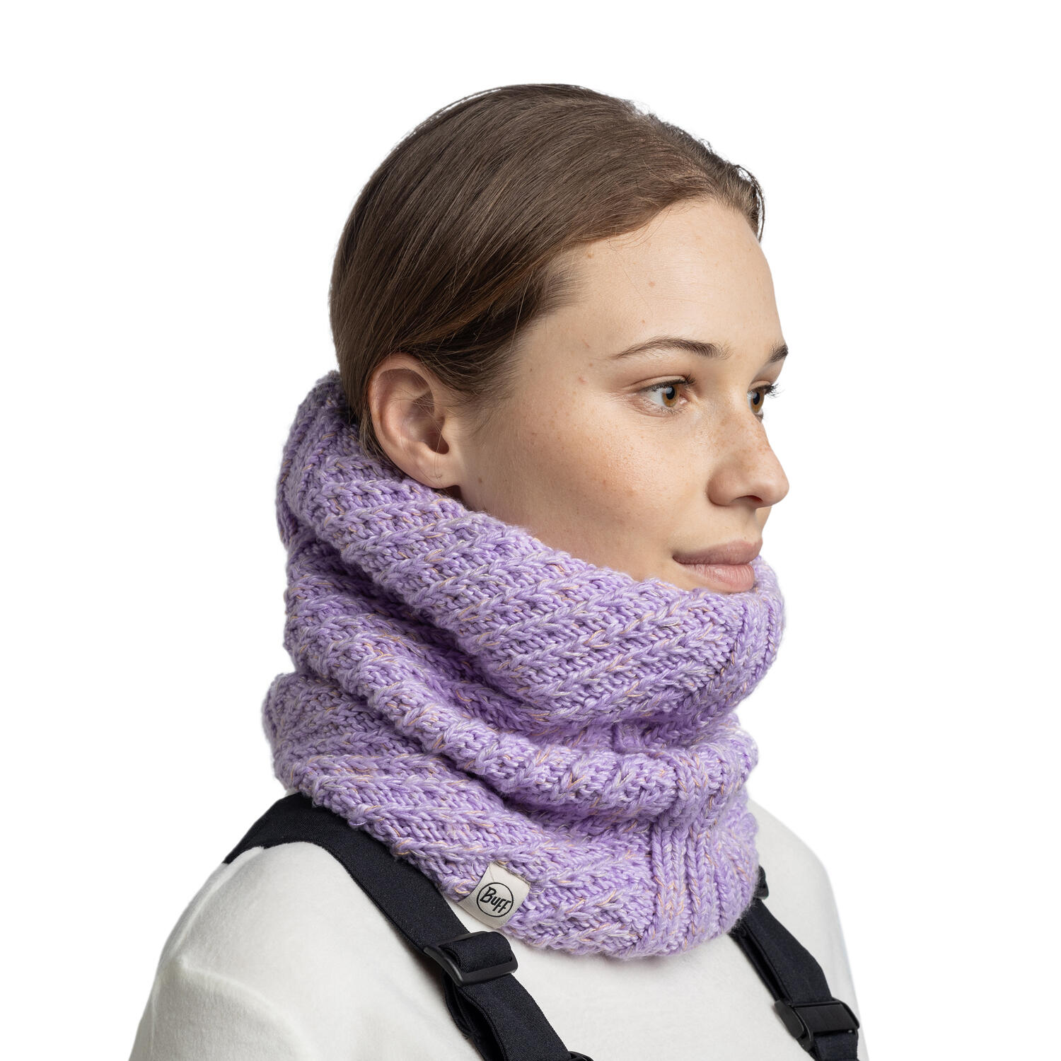 Komin na szyję damski Buff Akna - grape ice 6/7