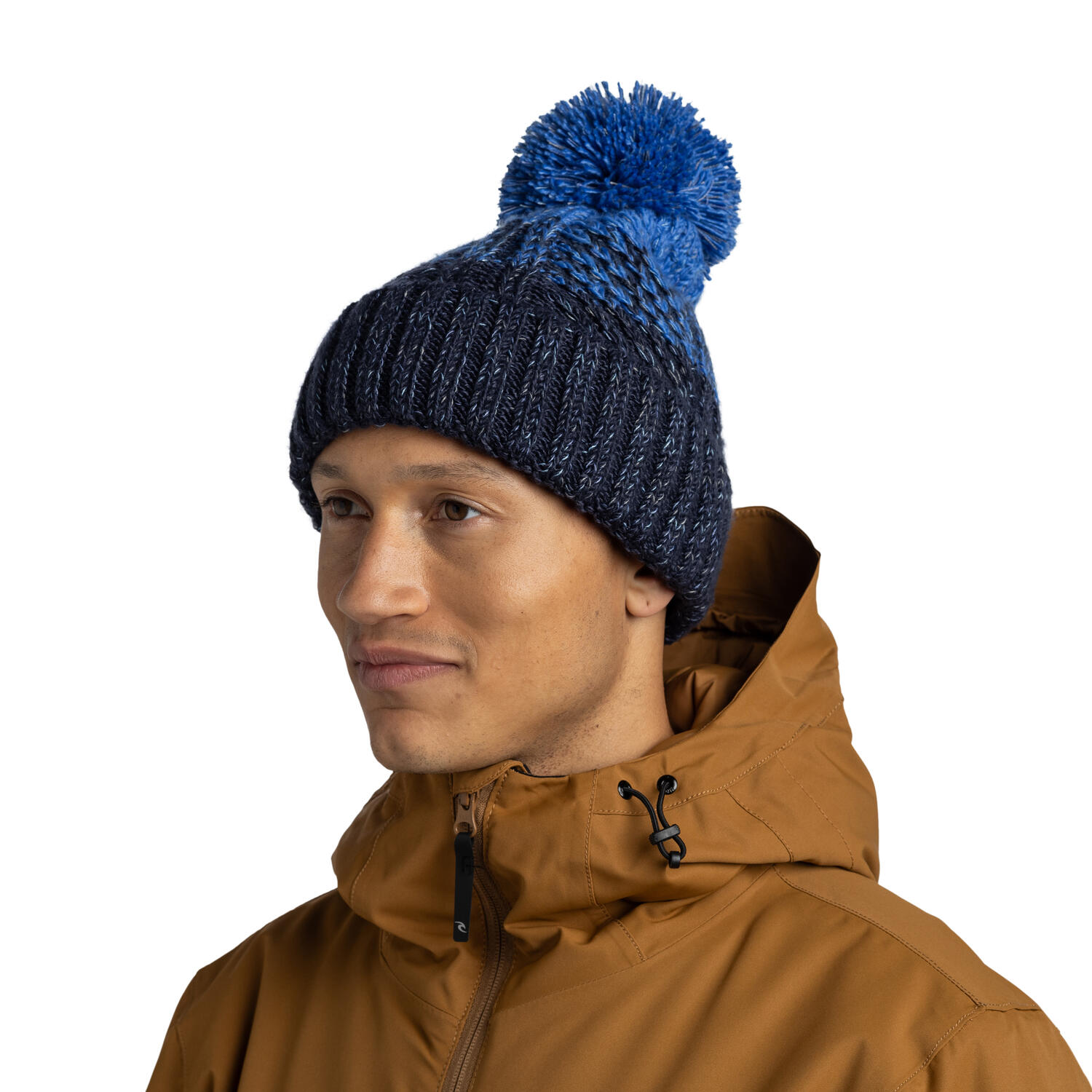 Gorro Knitted & Fleece Band Mujer Buff Azul oscuro ÚNICA 4/5