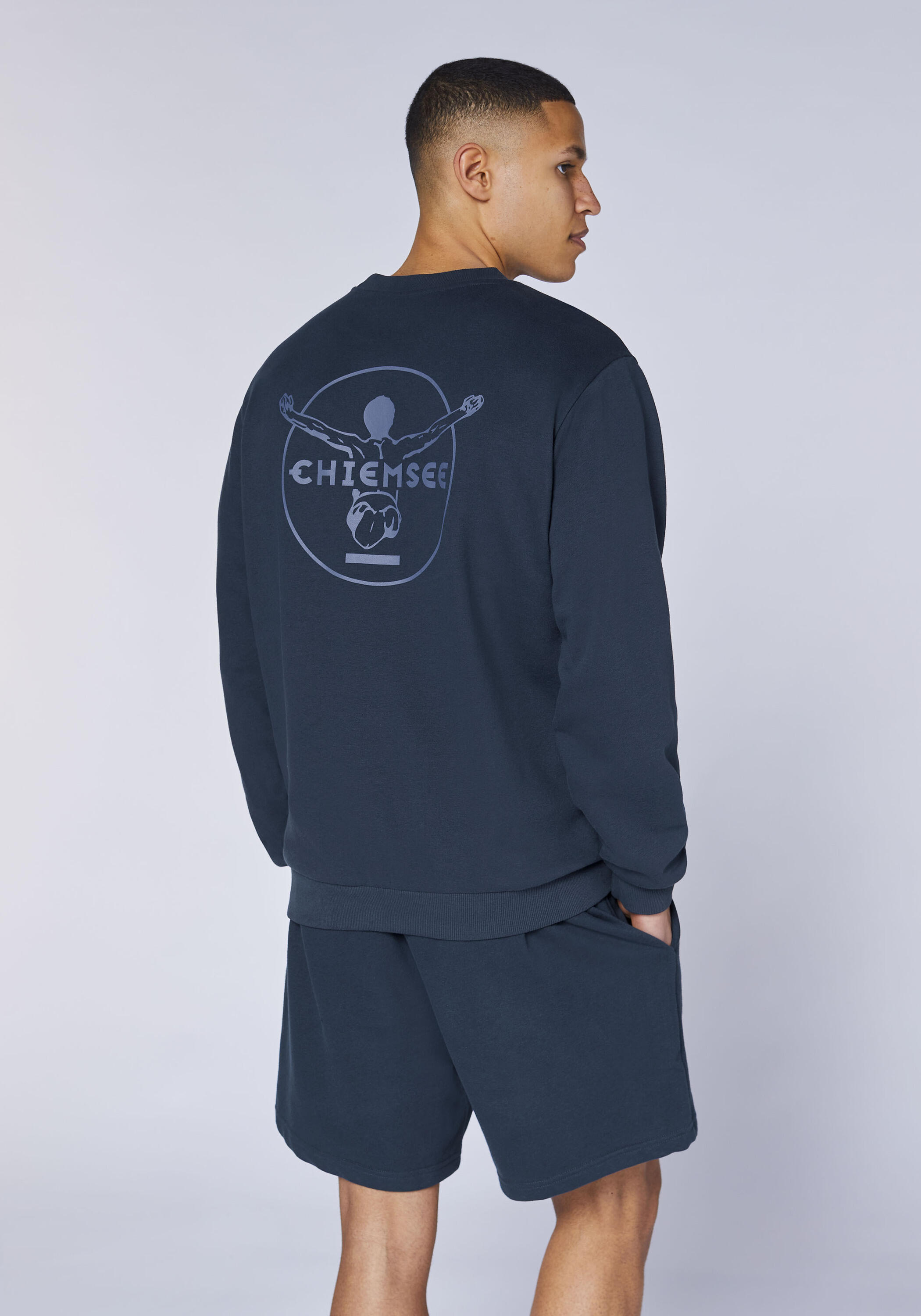 Sweatshirt mit großem Logo-Rückenprint 4/7