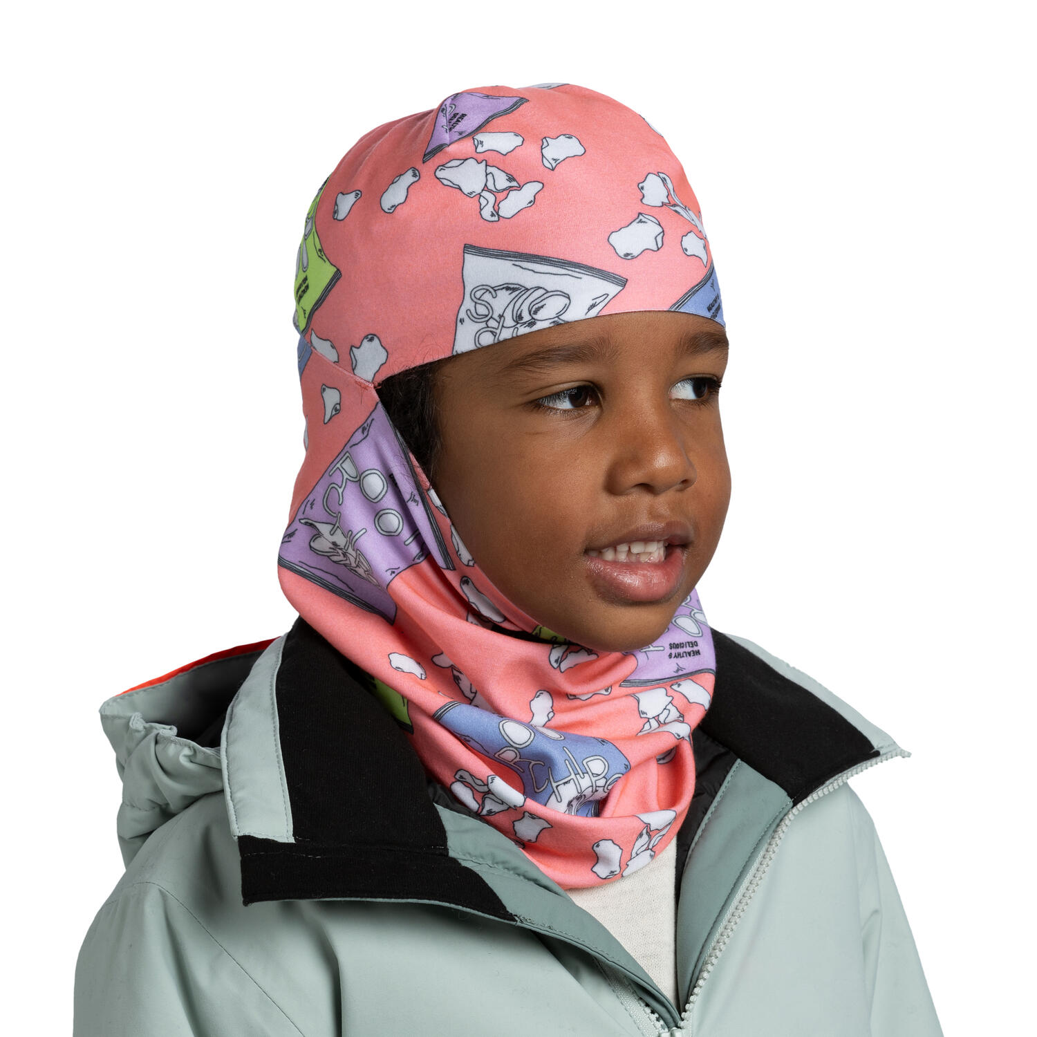 Pasamontañas ThermoNet® Hinged Unisex Buff Rosa 4/5