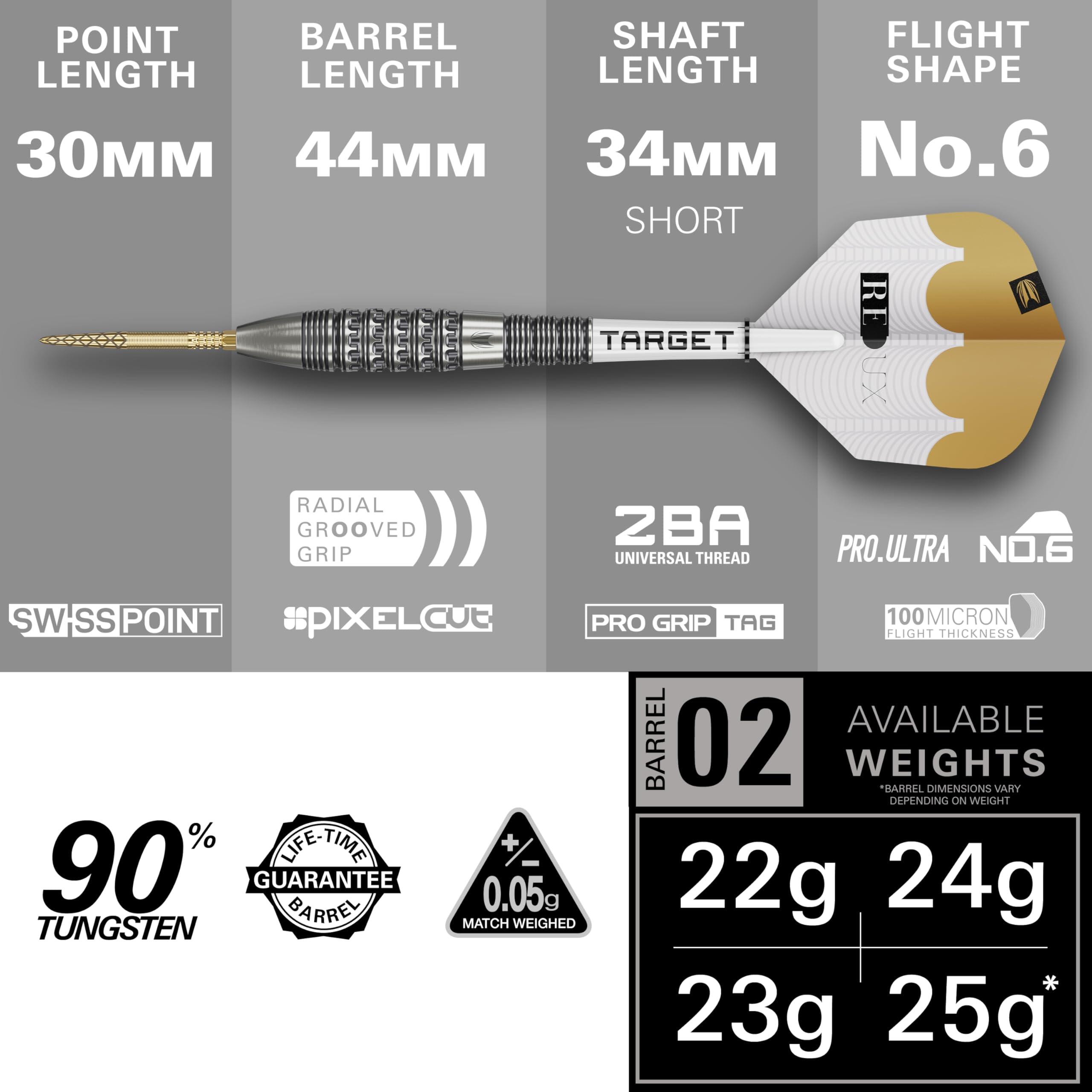 Redux Steel Tip Dartset mit Swiss Point System 2/6