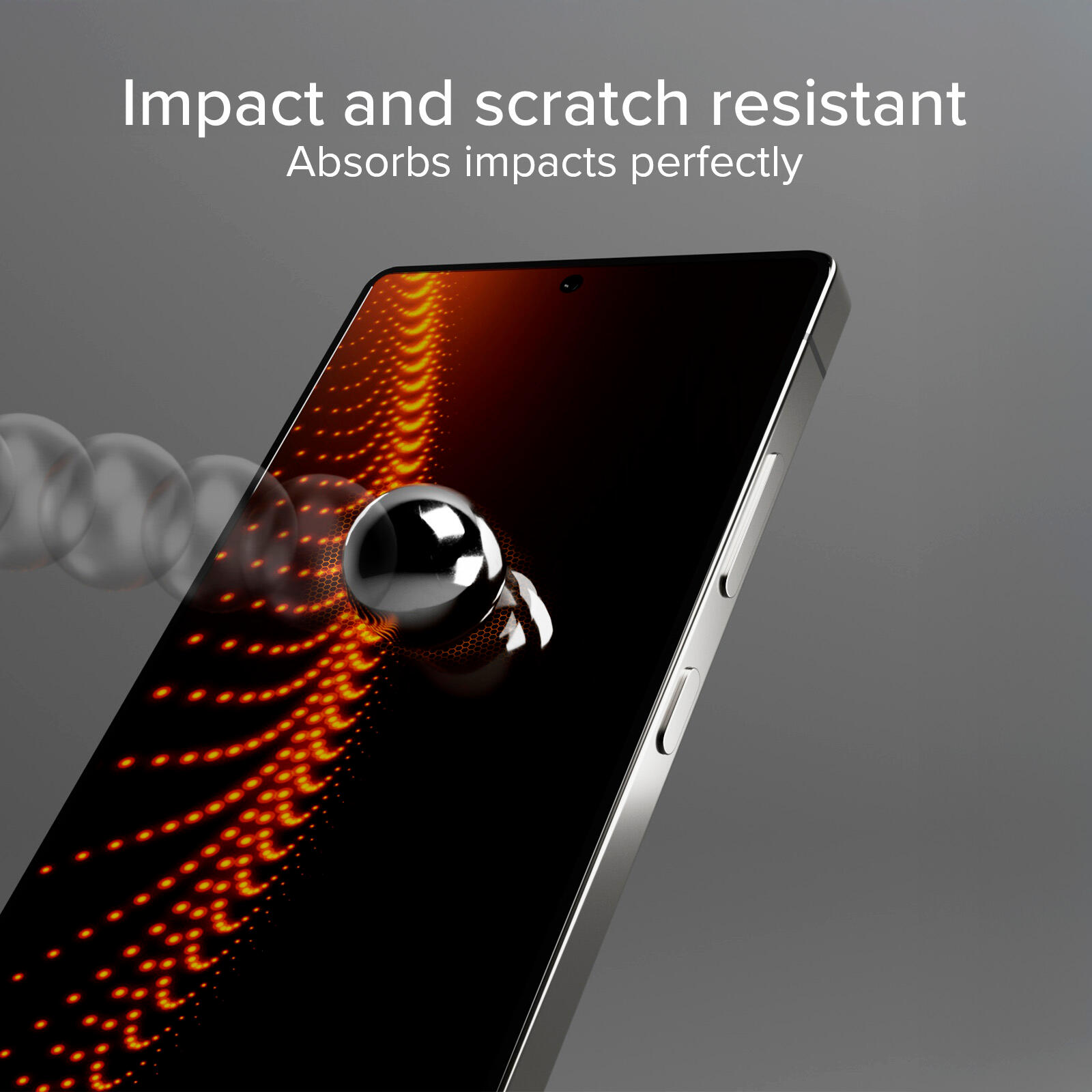 Vitre ultra-résistante pour Samsung A36 avec technologie D3O et applicateur 3/6