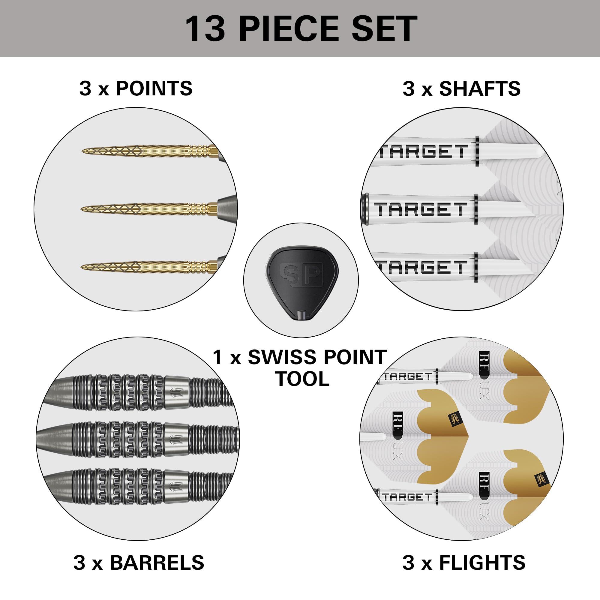 Redux Steel Tip Dartset mit Swiss Point System 4/6