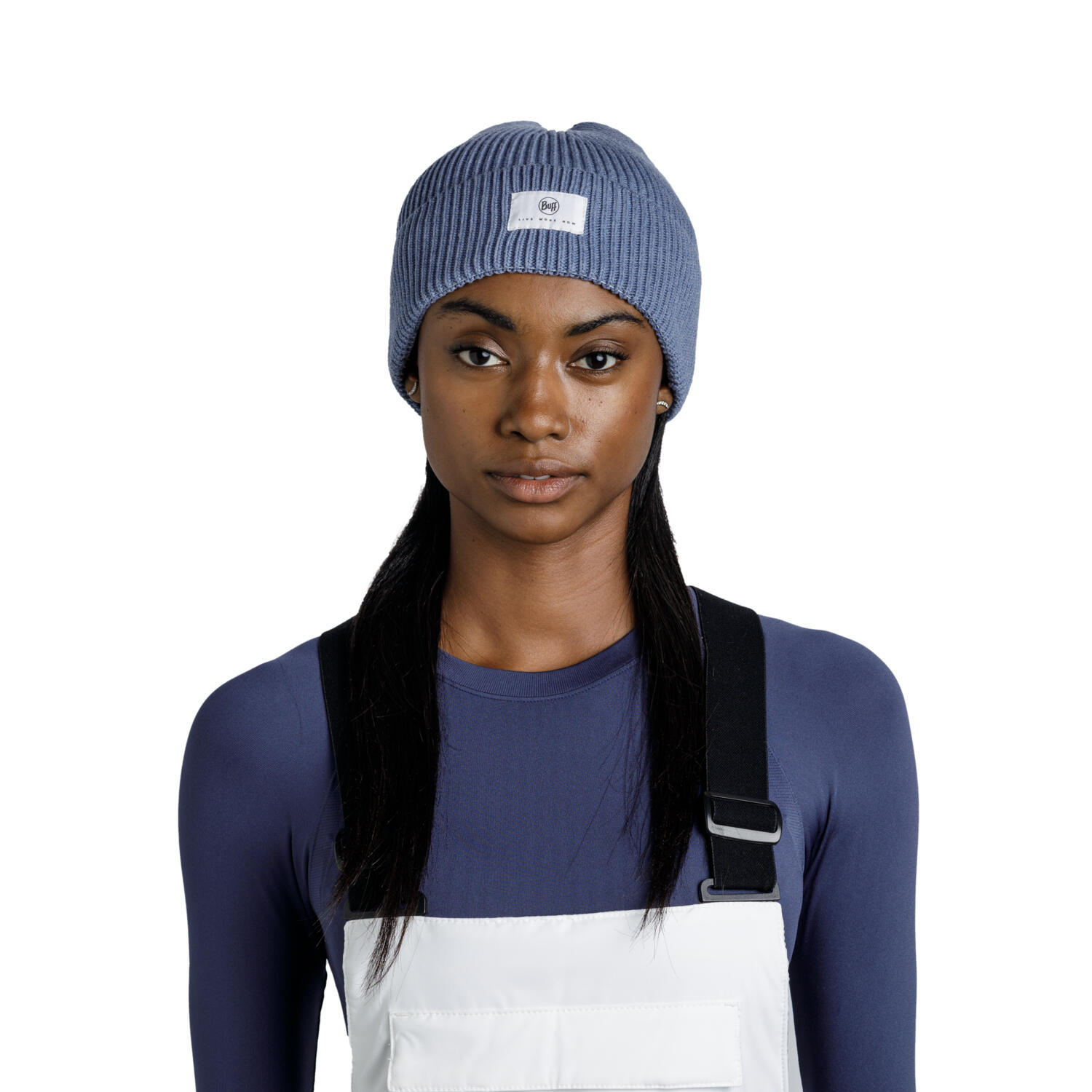 Gorro Knitted Unisex Buff Azul 5/7