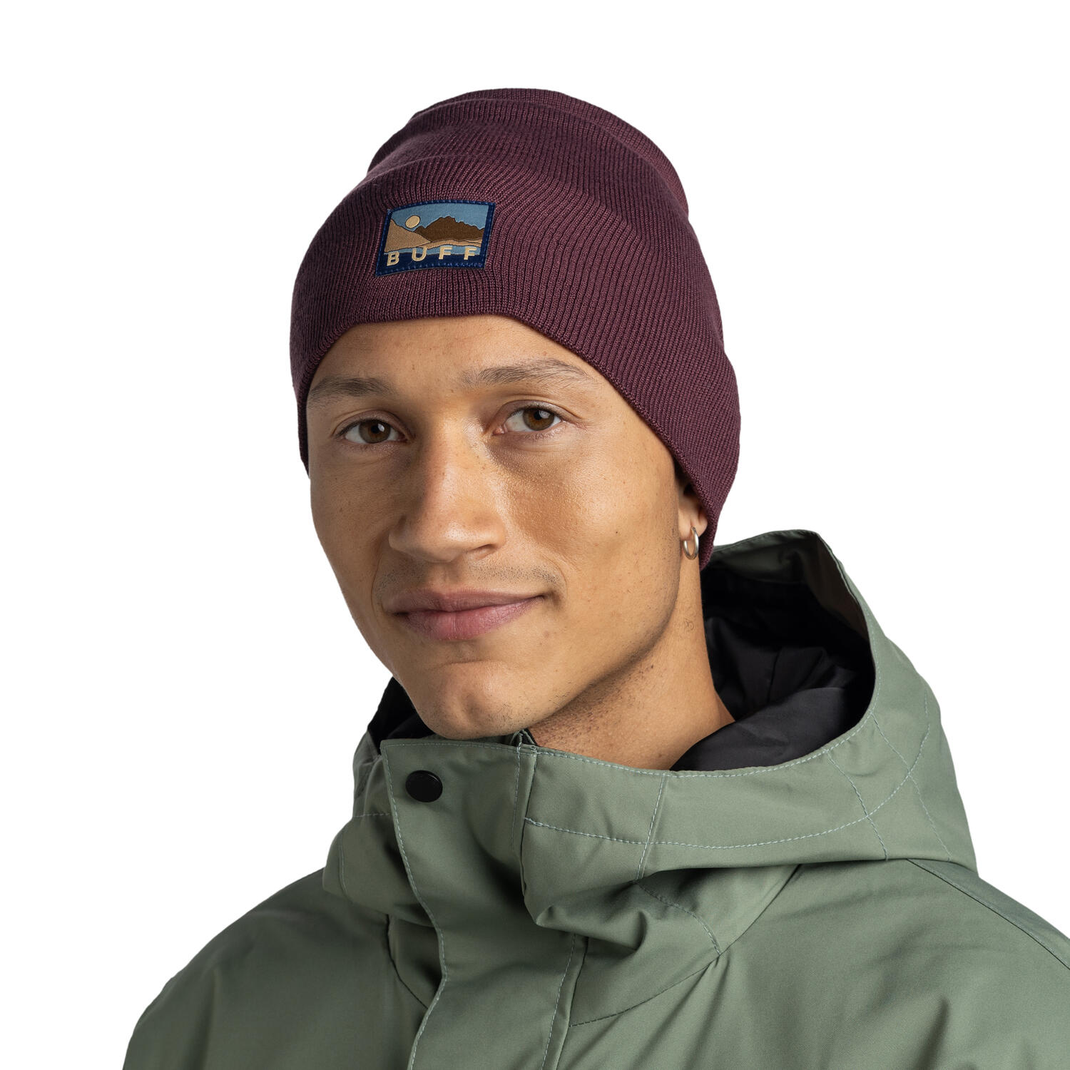 Gorro Knitted Unisex Buff Rojo ÚNICA 5/6