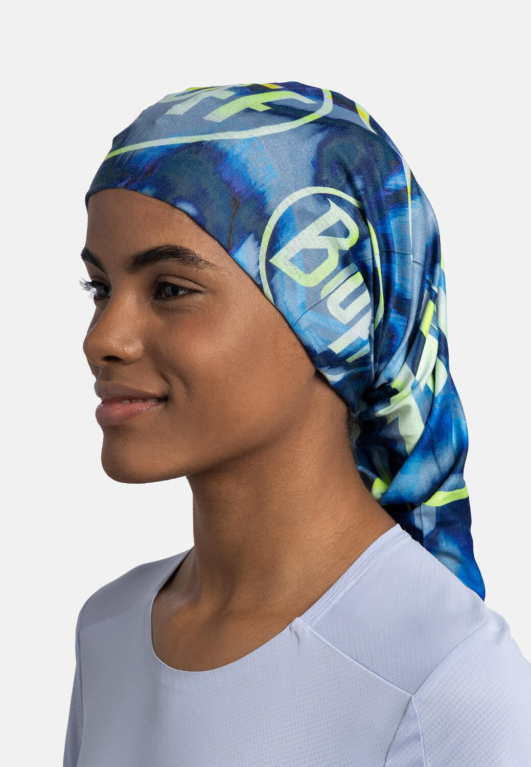 Braga de cuello CoolNet UV® Unisex Buff Azul 6/7