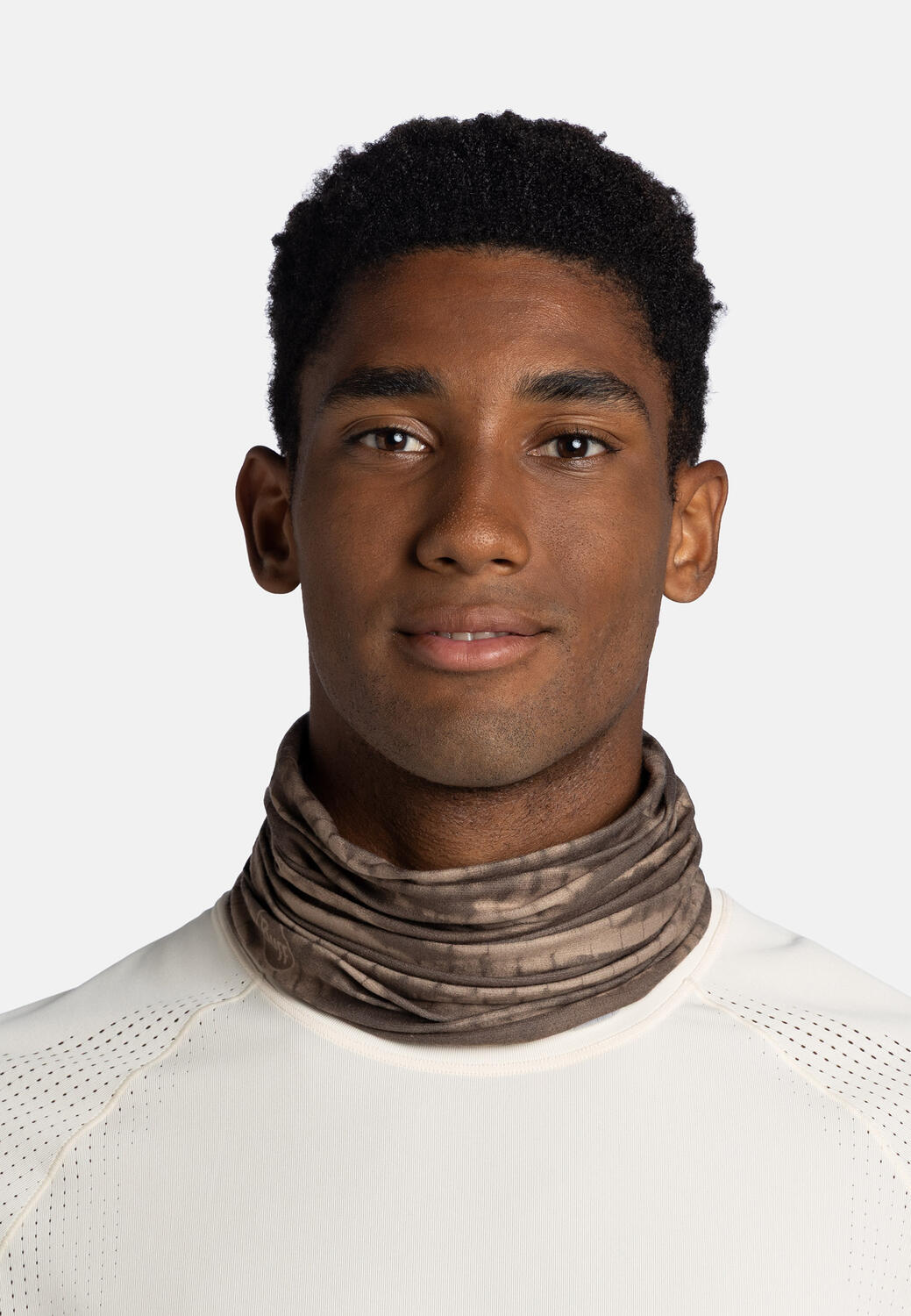 Braga de cuello CoolNet UV® Insect Shield Unisex Buff Marrón 5/7