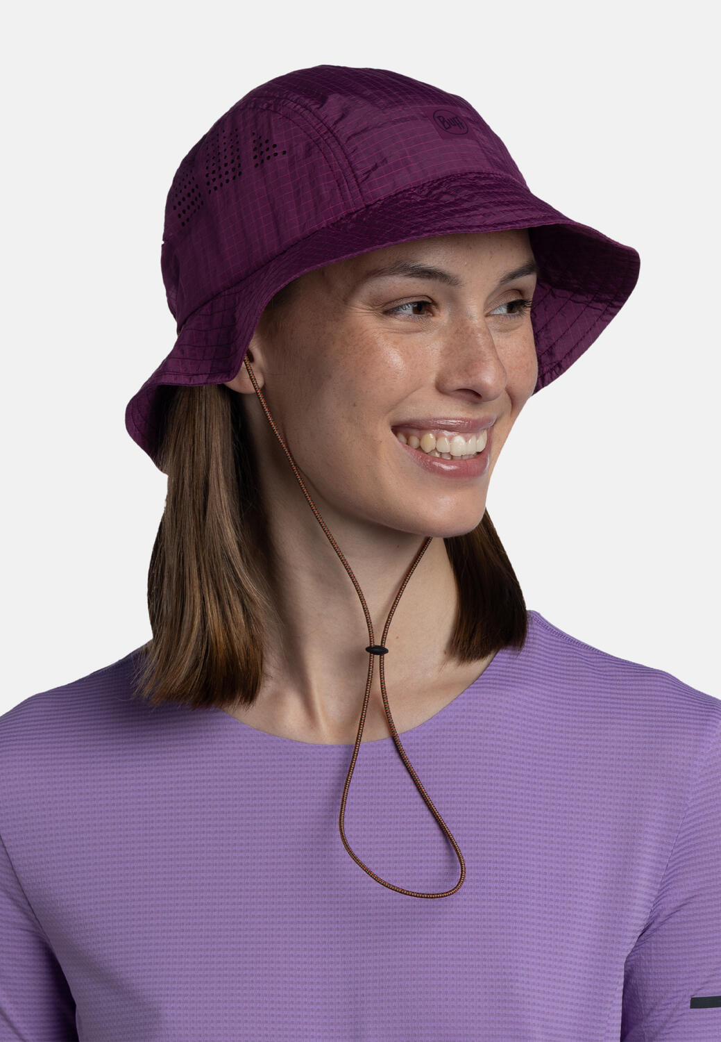 Chapeau Buff Go Bucket Hat Violet 5/7