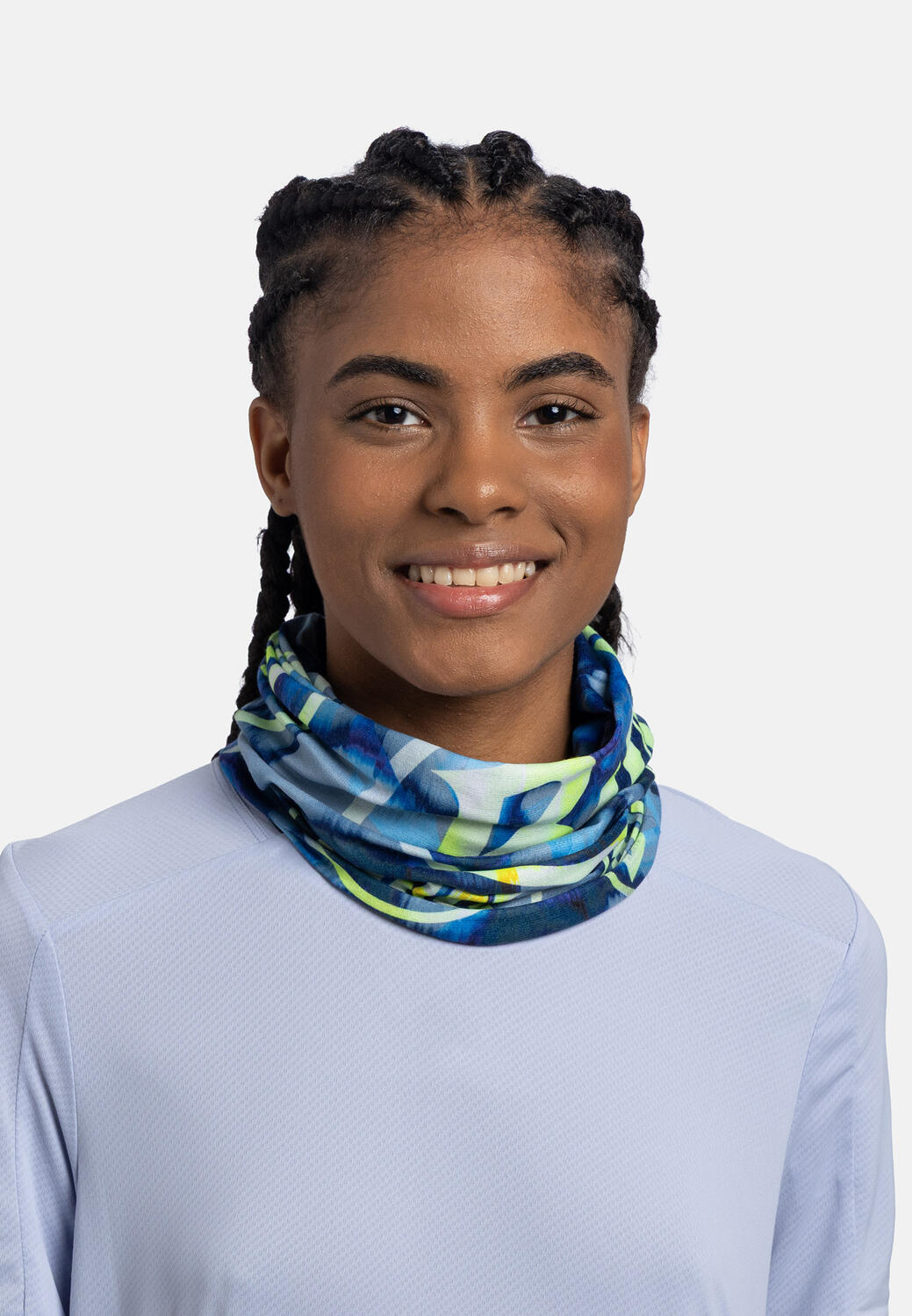 Braga de cuello CoolNet UV® Unisex Buff Azul 5/7