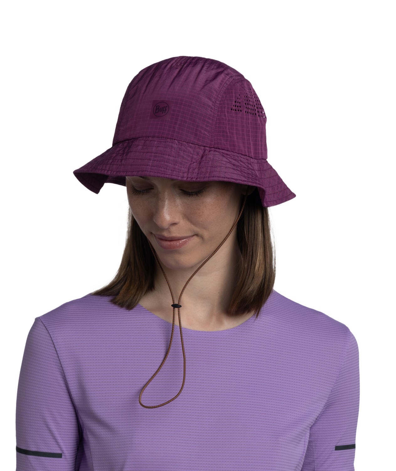 Chapeau Buff Go Bucket Hat Violet 4/7