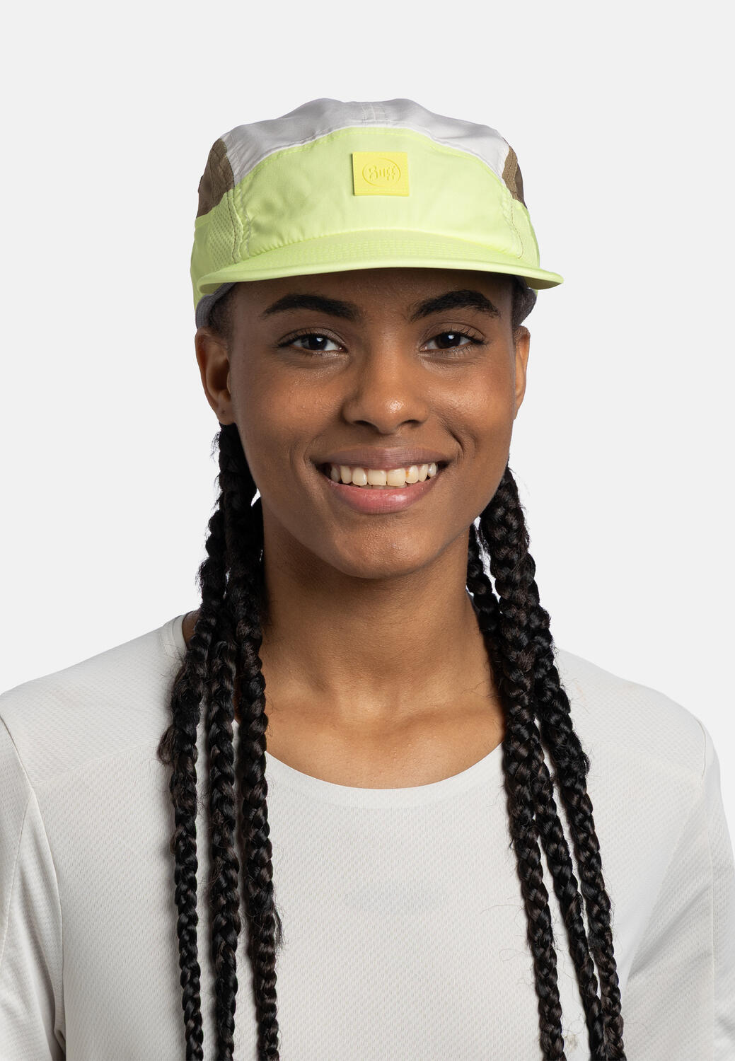 Casquette Buff 5 Panel Go Vert/Marron 5/7