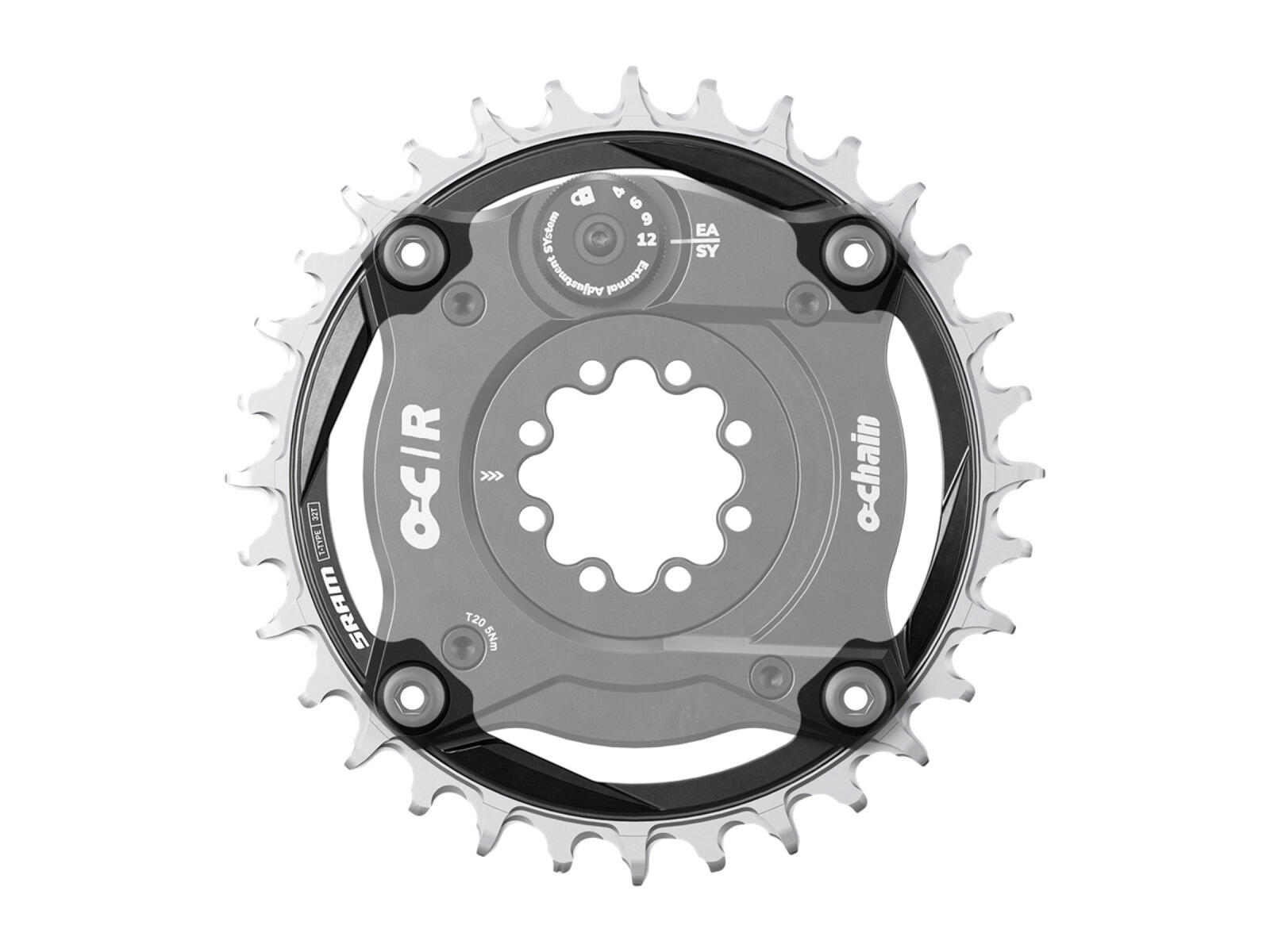 SRAM XX Eagle Transmission OChain plateau 32 dents BCD 104 1/1