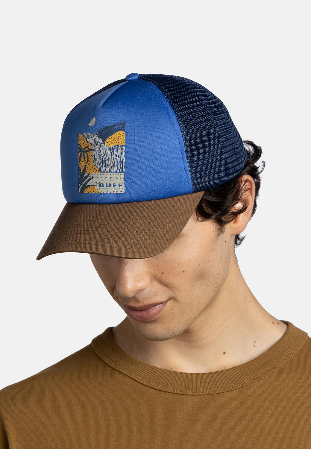 Czapka z daszkiem Buff Trucker Cap - arand blue 6/7