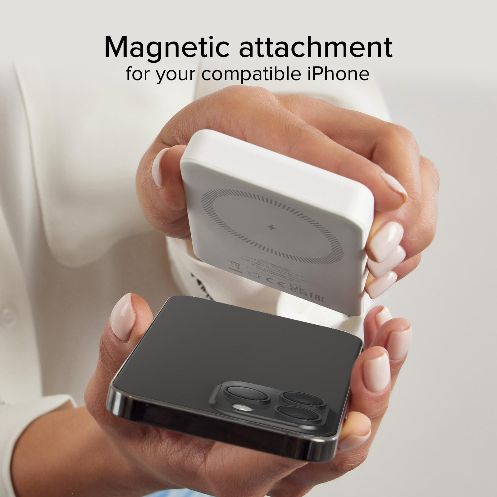 Batterie externe magnétique sans fil 5000 mAh 6/7