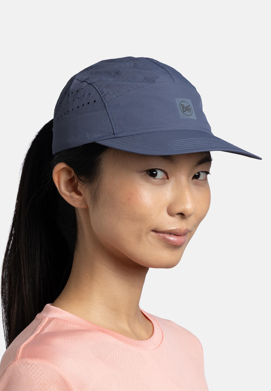 Czapka z daszkiem BUFF SPEED CAP SOLID ASH L/XL 6/7